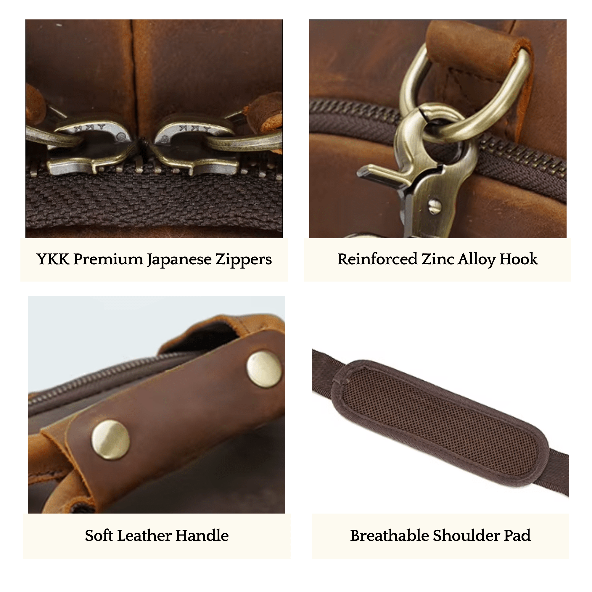 THE SCRIVENER - GENUINE LEATHER DUFFEL BUG