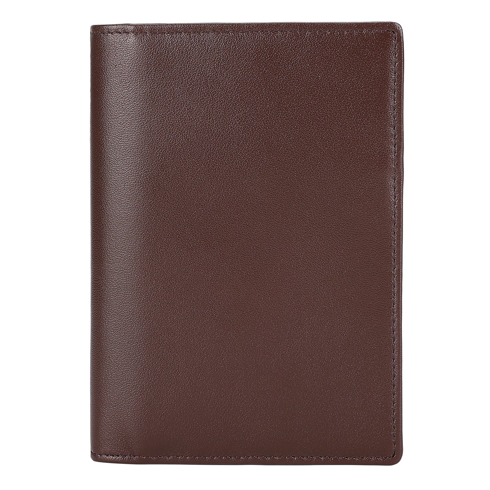 Full Grain Leather Passport Holder – RFID Blocking Travel Wallet
