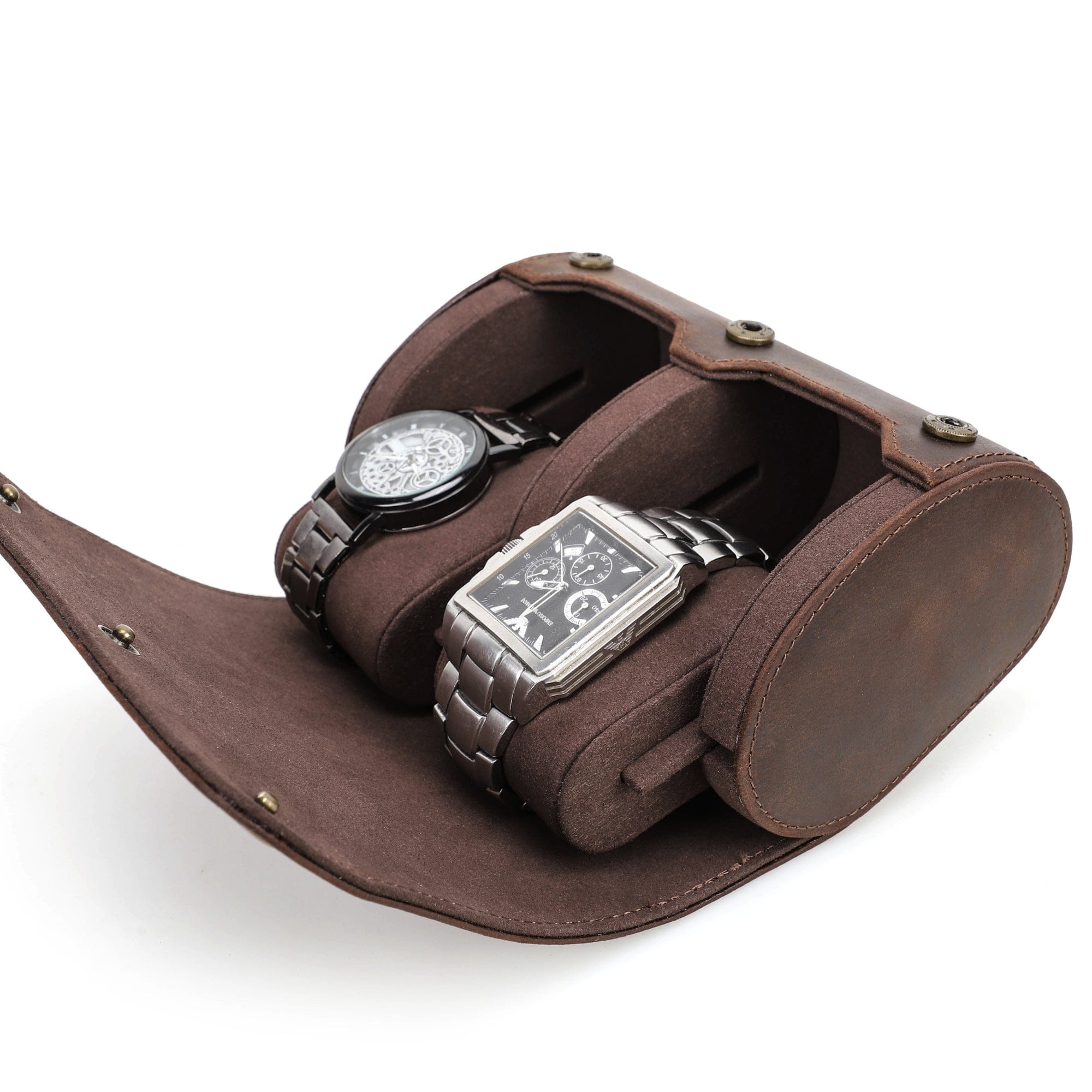 2-Slot Watch Roll Case