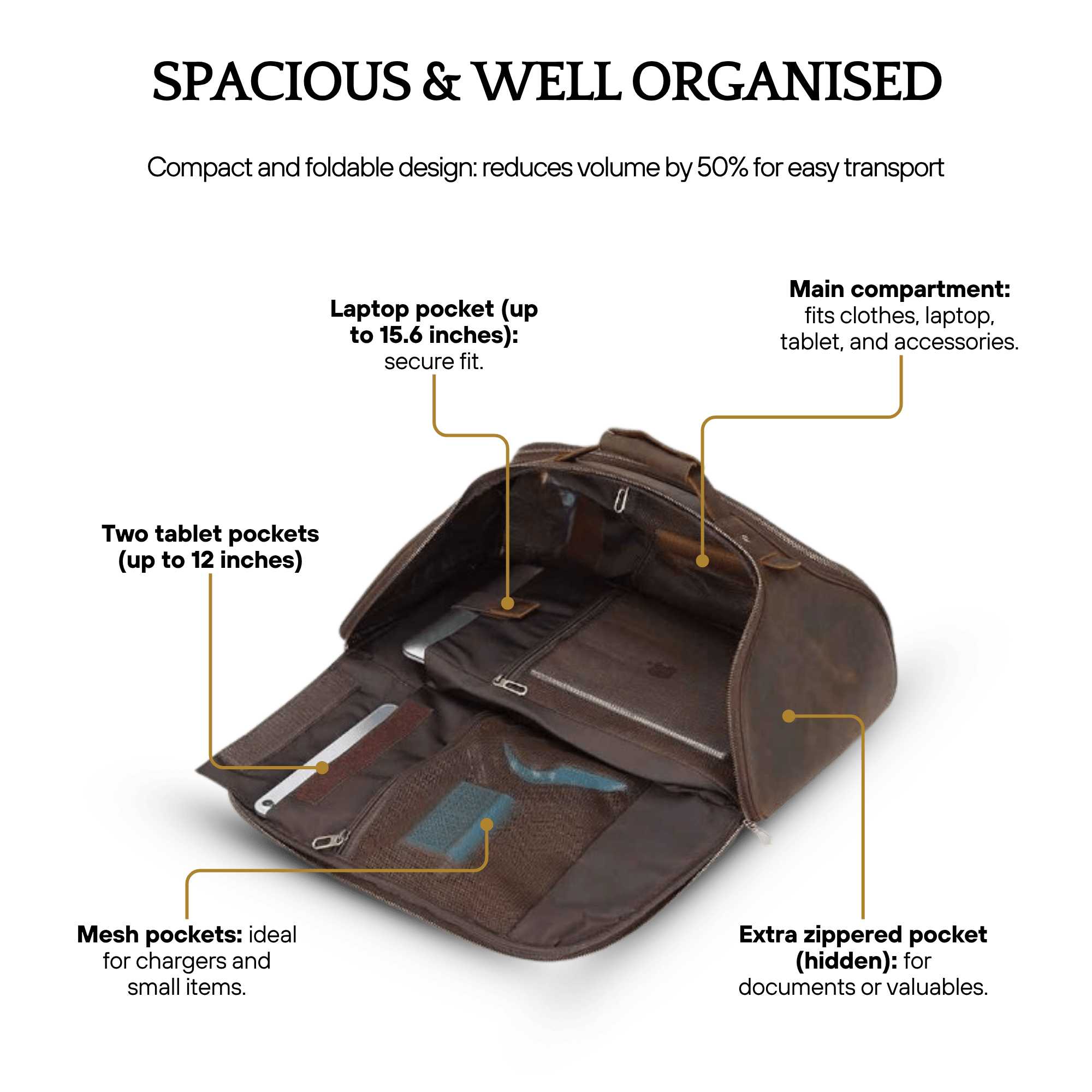 THE TREKKER – FULL GRAIN LEATHER BACKPACK