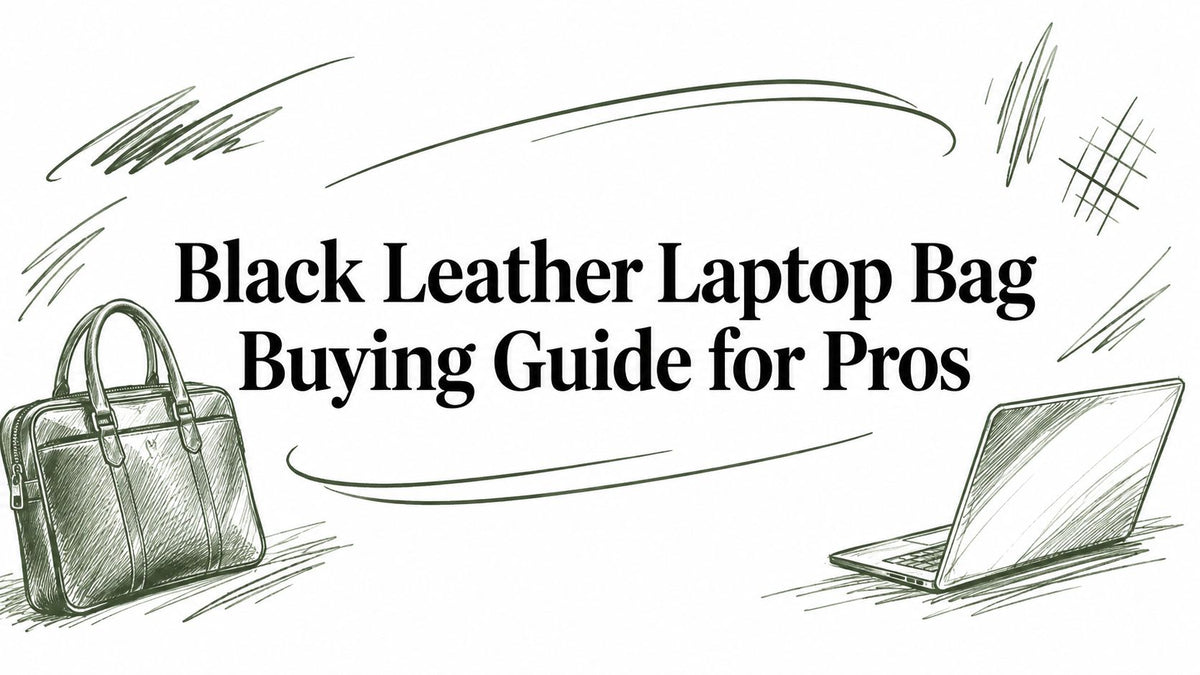 Black Leather Laptop Bag Buying Guide for Pros