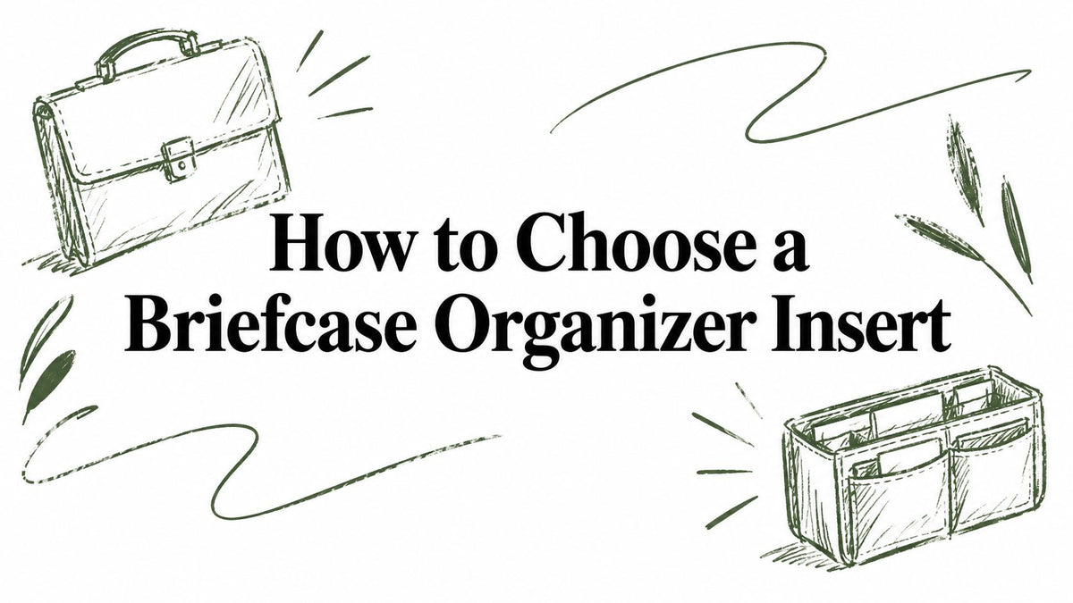 How to Choose a Briefcase Organizer Insert