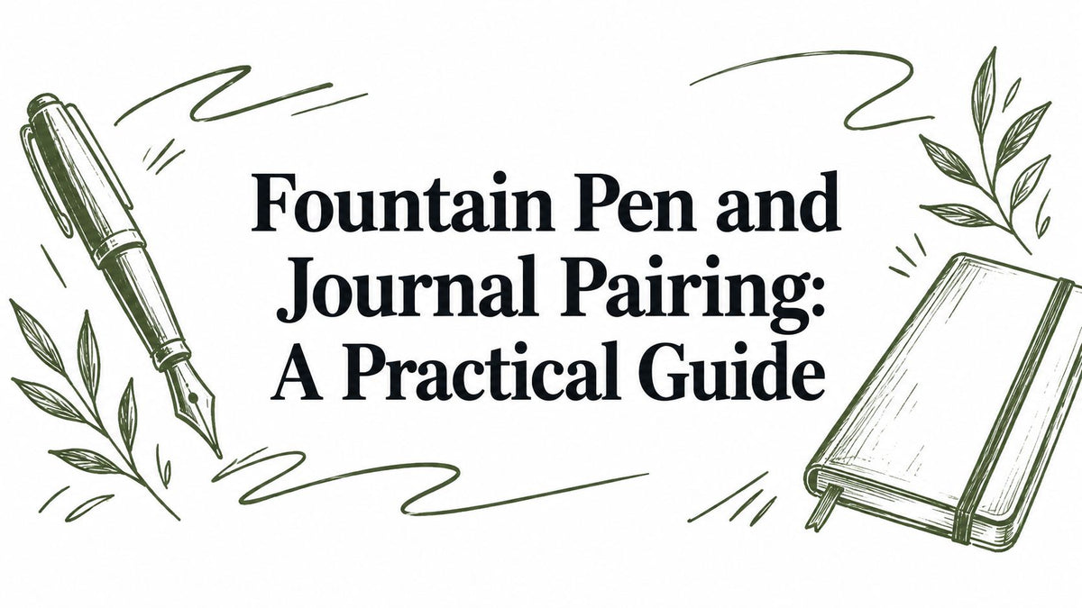 Fountain Pen and Journal Pairing: A Practical Guide