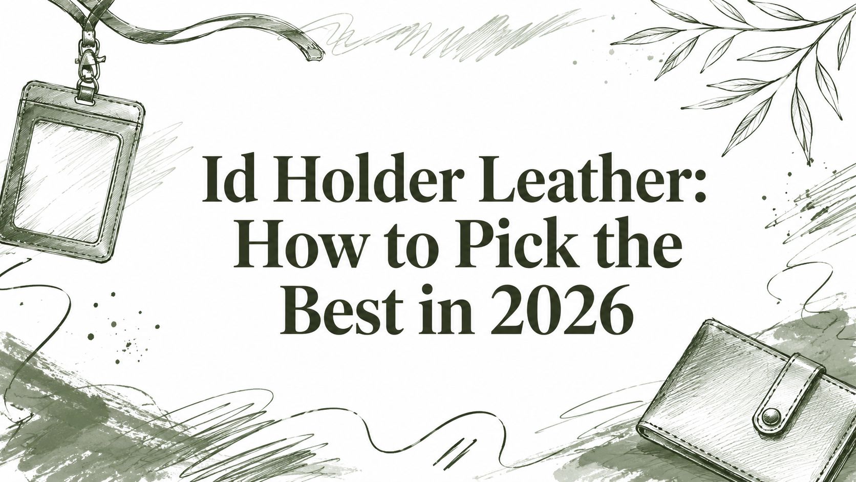 Id Holder Leather: How to Pick the Best in 2026