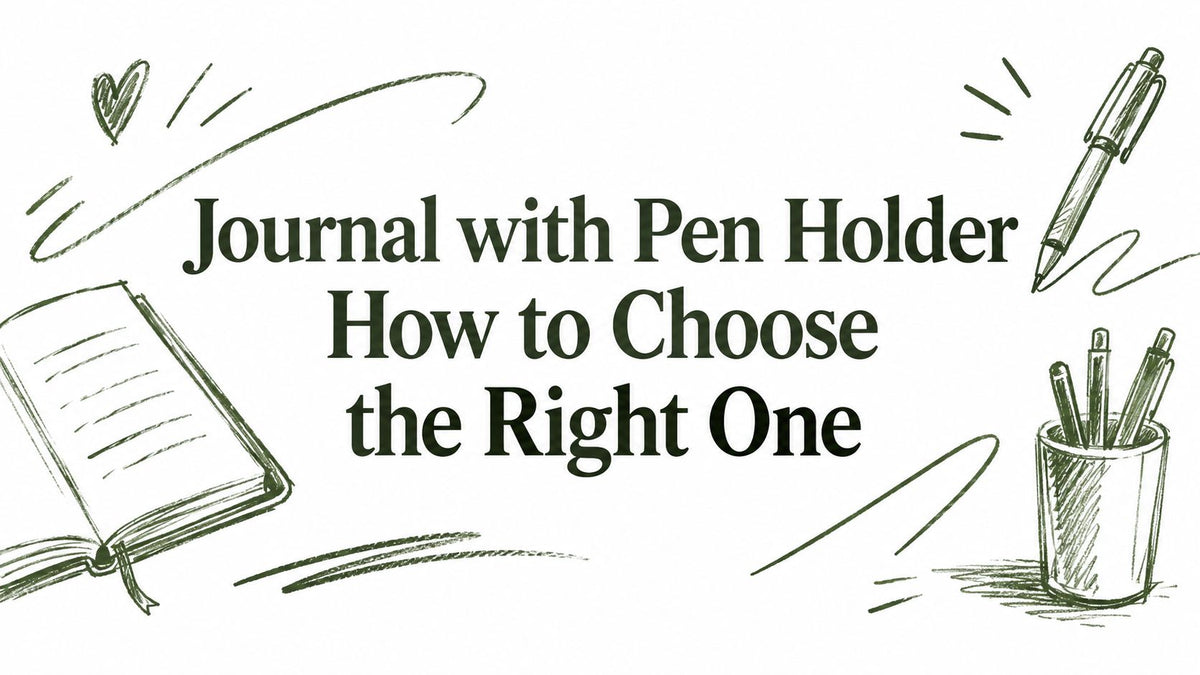 Journal with Pen Holder How to Choose the Right One