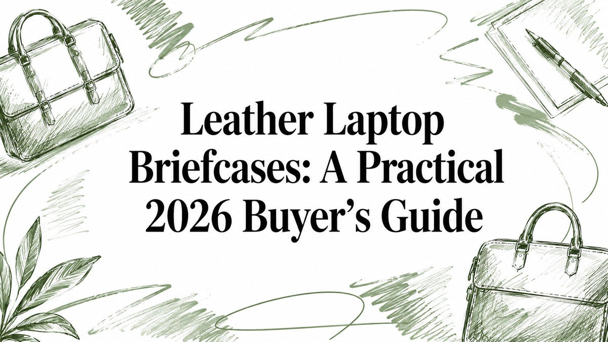 Leather Laptop Briefcases: A Practical 2026 Buyer's Guide
