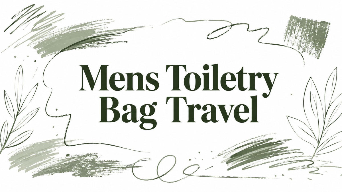 Mens Toiletry Bag Travel
