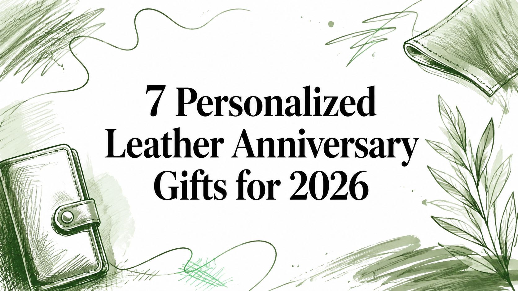7 Personalized Leather Anniversary Gifts for 2026