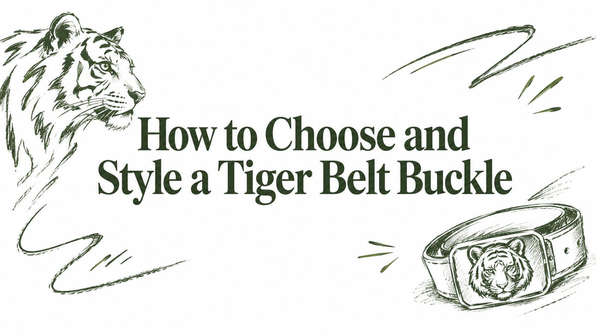 How to Choose and Style a Tiger Belt Buckle
