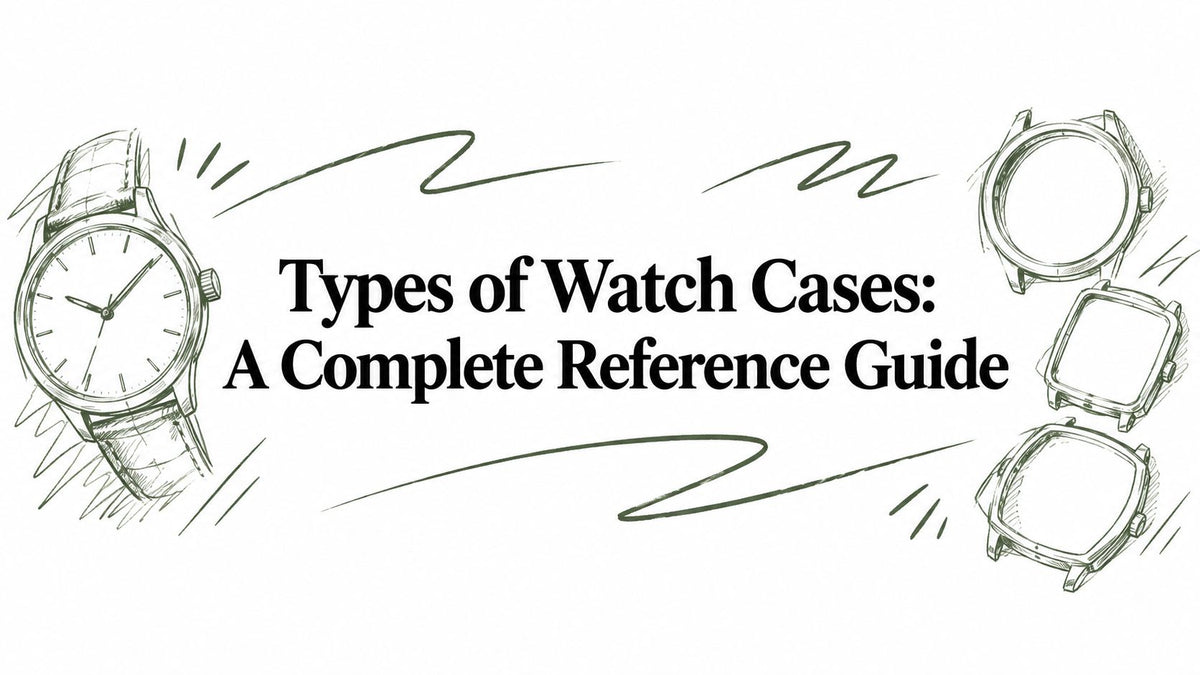 Types of Watch Cases: A Complete Reference Guide