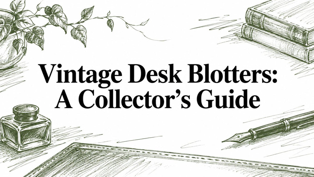 Vintage Desk Blotters: A Collector's Guide