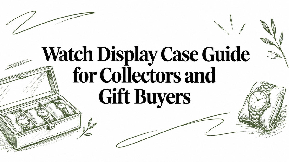 Watch Display Case Guide for Collectors and Gift Buyers