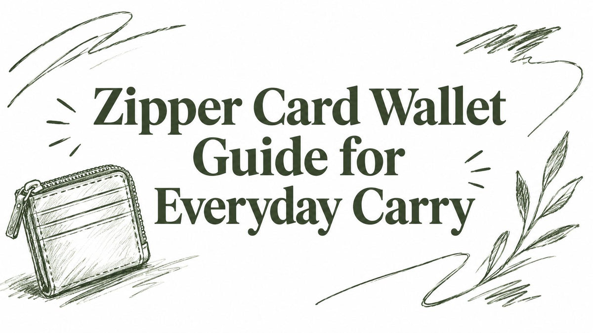 Zipper Card Wallet Guide for Everyday Carry
