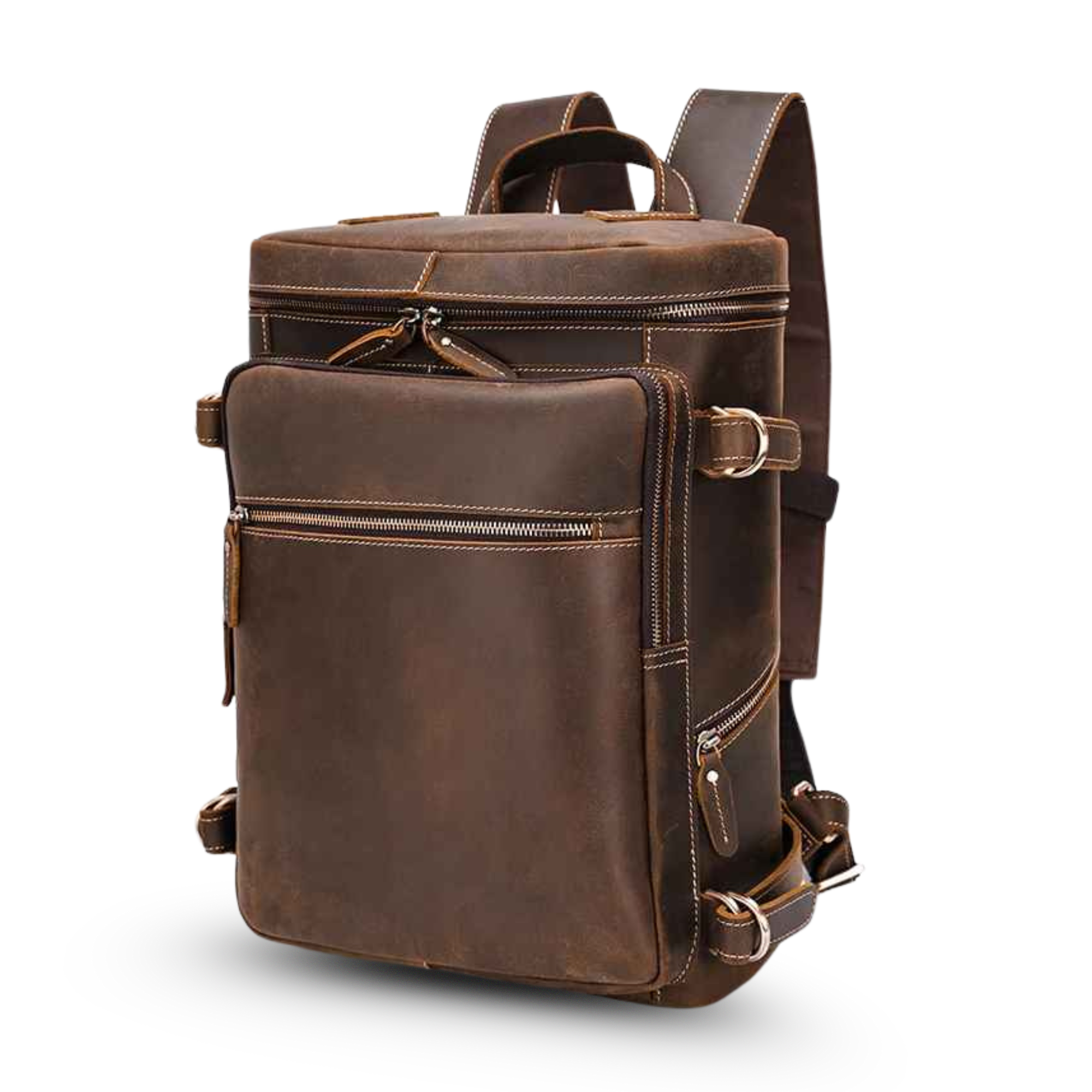 THE SCOUTER – FULL GRAIN LEATHER BACKPACK
