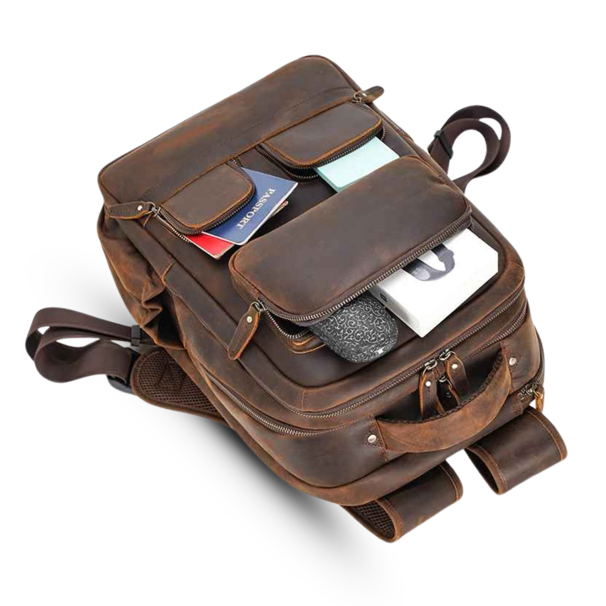 THE TIMBERHORN – FULL GRAIN LEATHER BACKPACK