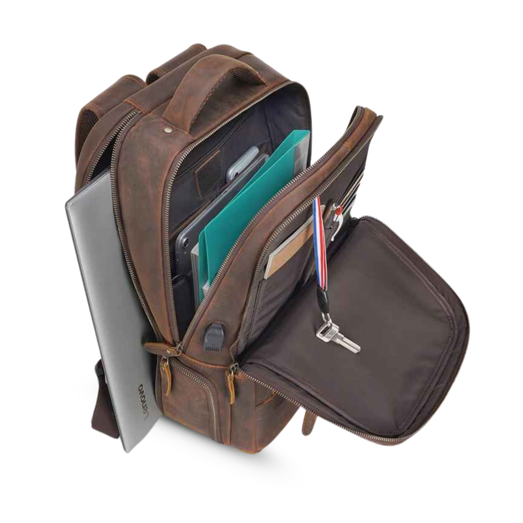THE TIMBERHORN – FULL GRAIN LEATHER BACKPACK