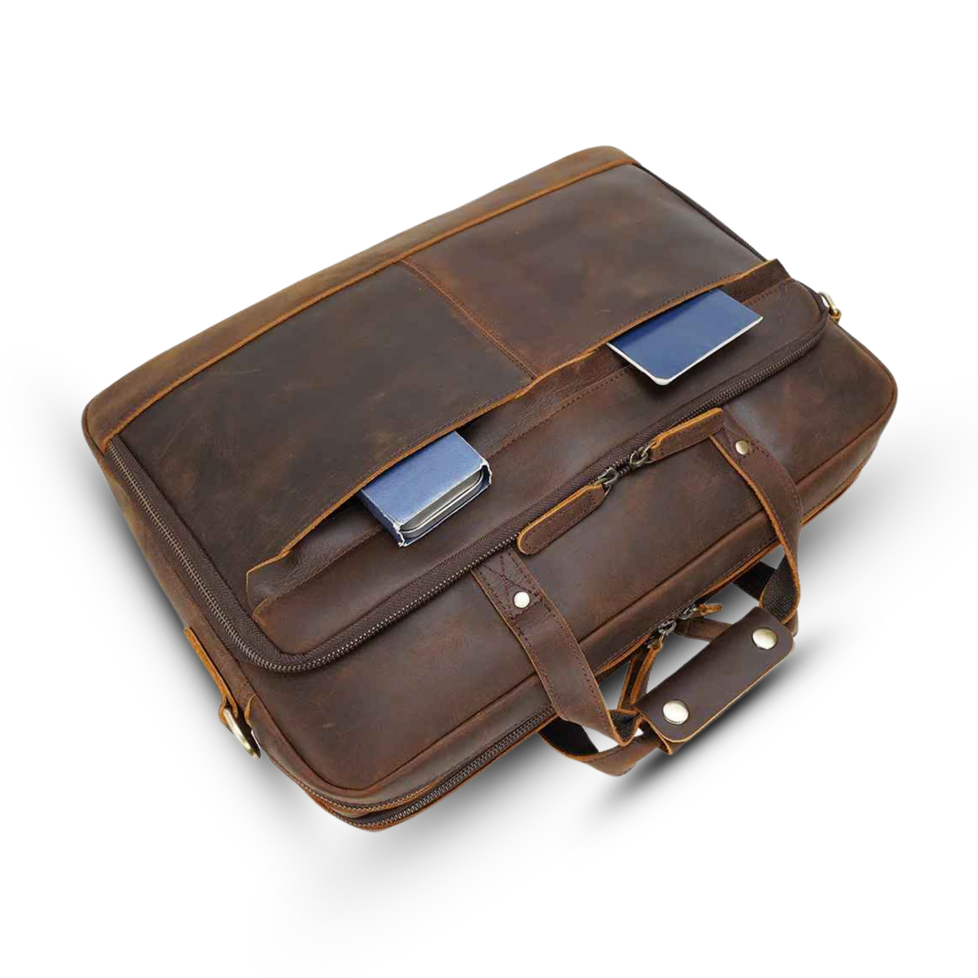 THE DRYMARCH – FULL GRAIN LEATHER BRIEFCASE