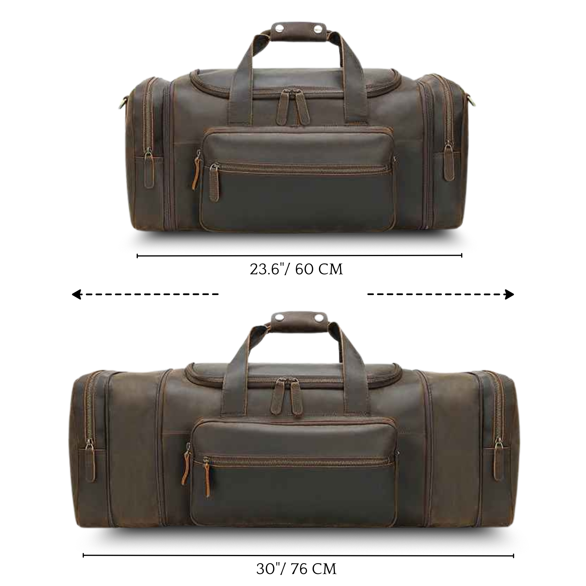 THE OUTPOST – TOP GRAIN LEATHER DUFFEL BAG