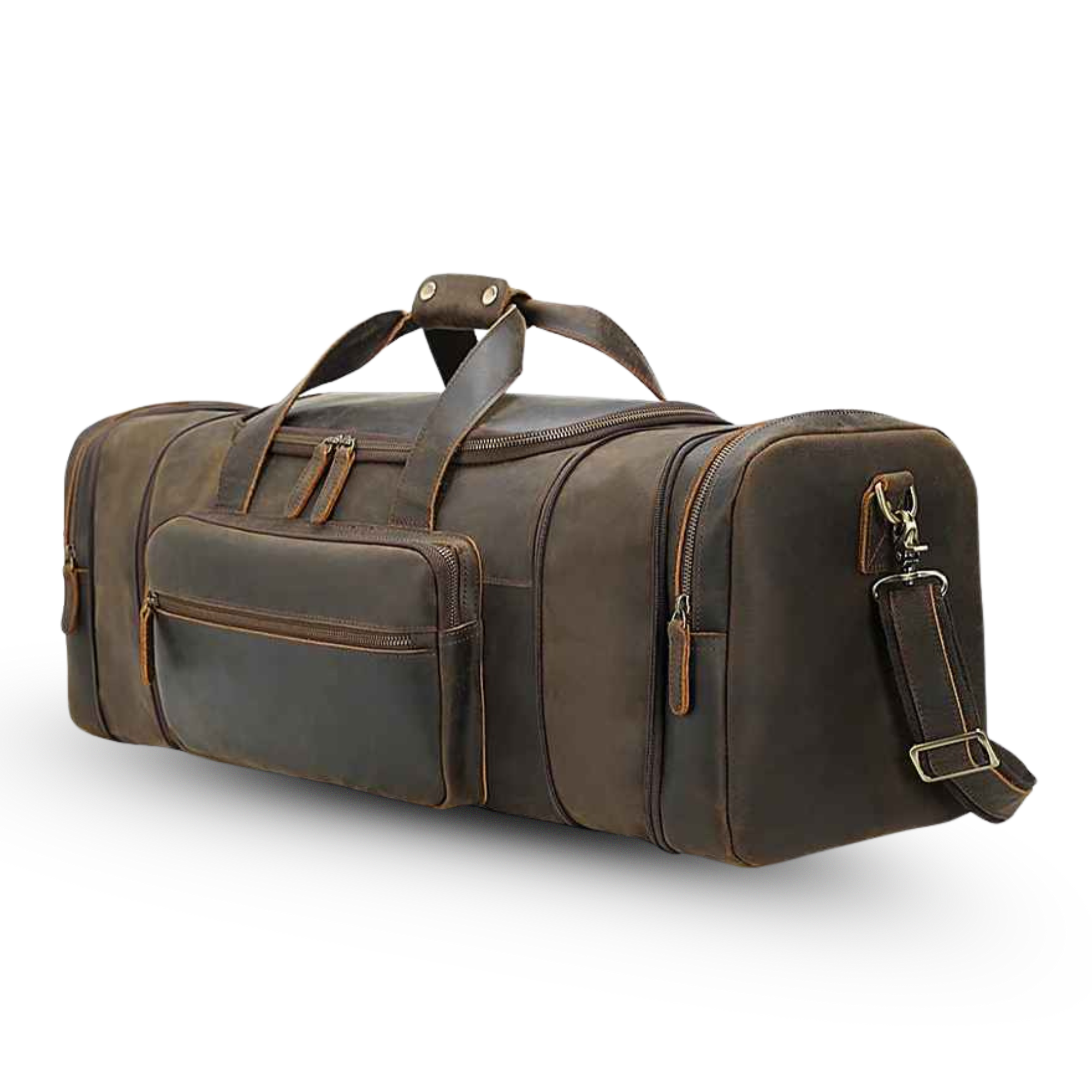 THE OUTPOST – TOP GRAIN LEATHER DUFFEL BAG