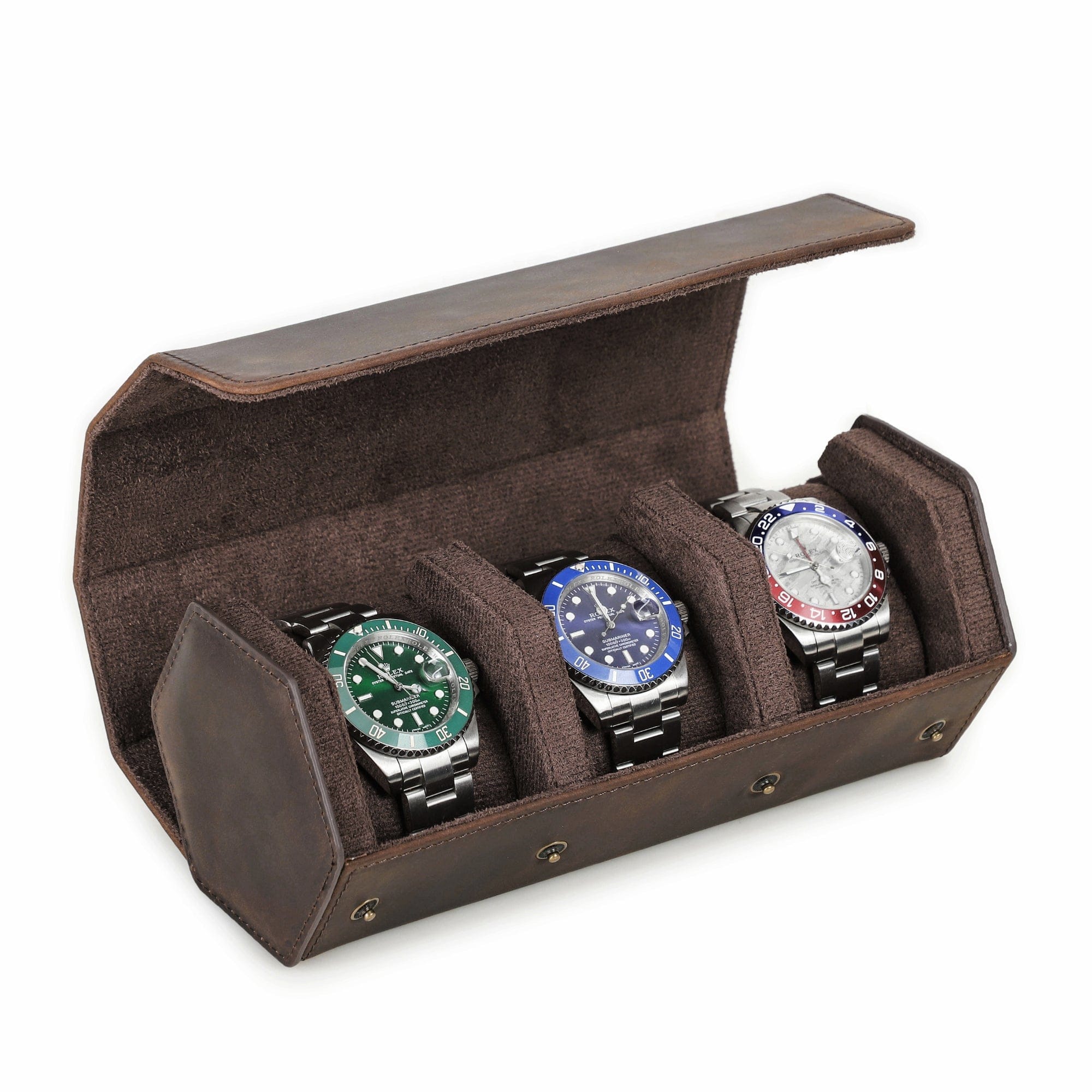3-Slot Hexagon Watch Case