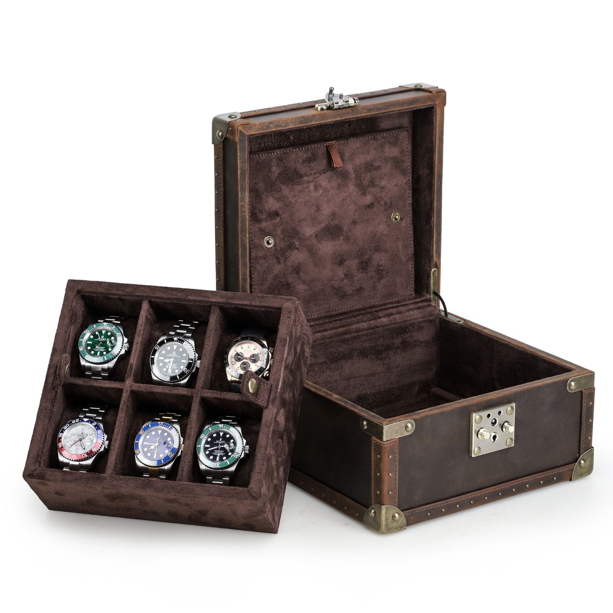 6-Slot Watch Collector's Chect