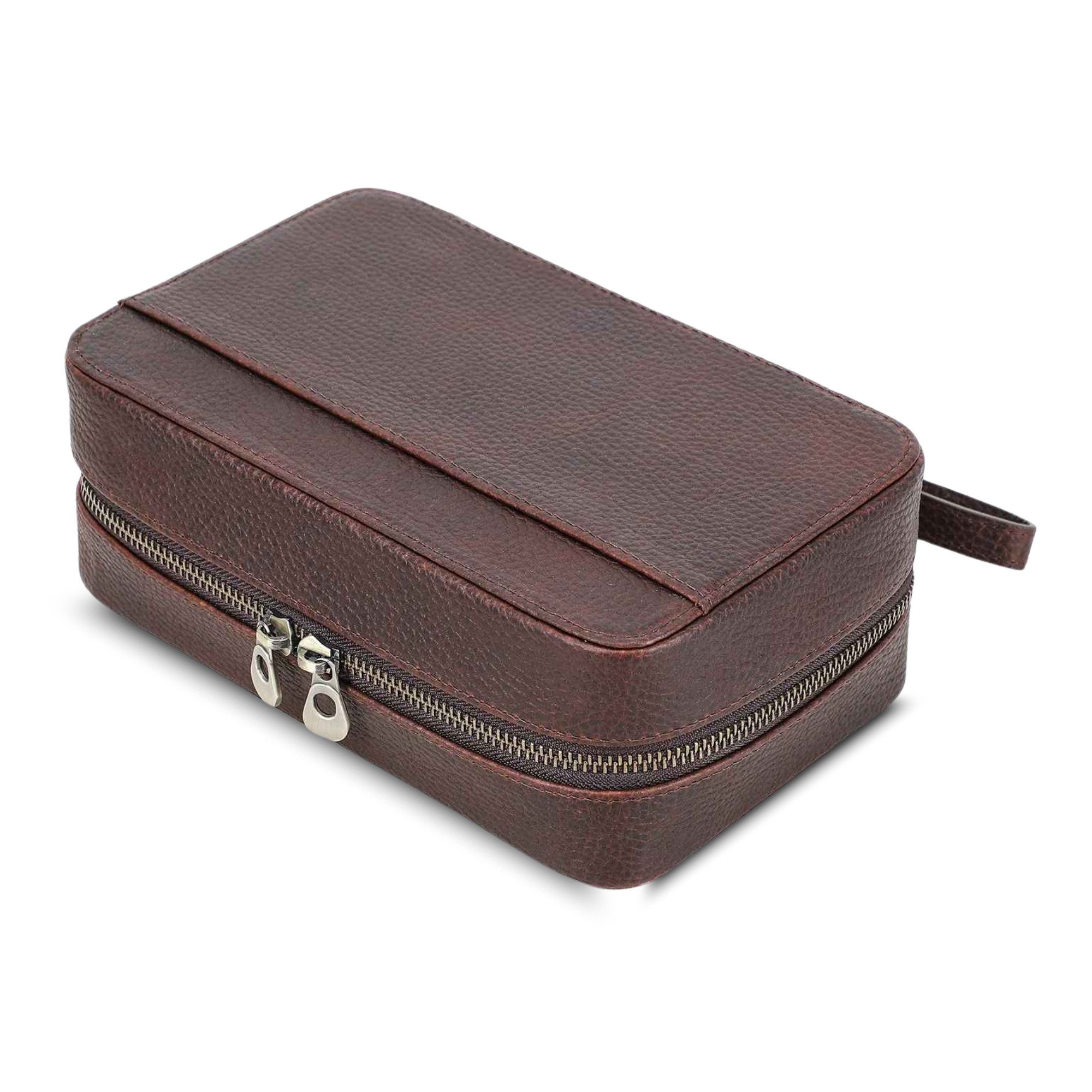 THE FORGE – 5-SLOT FULL GRAIN LEATHER CIGAR CASE