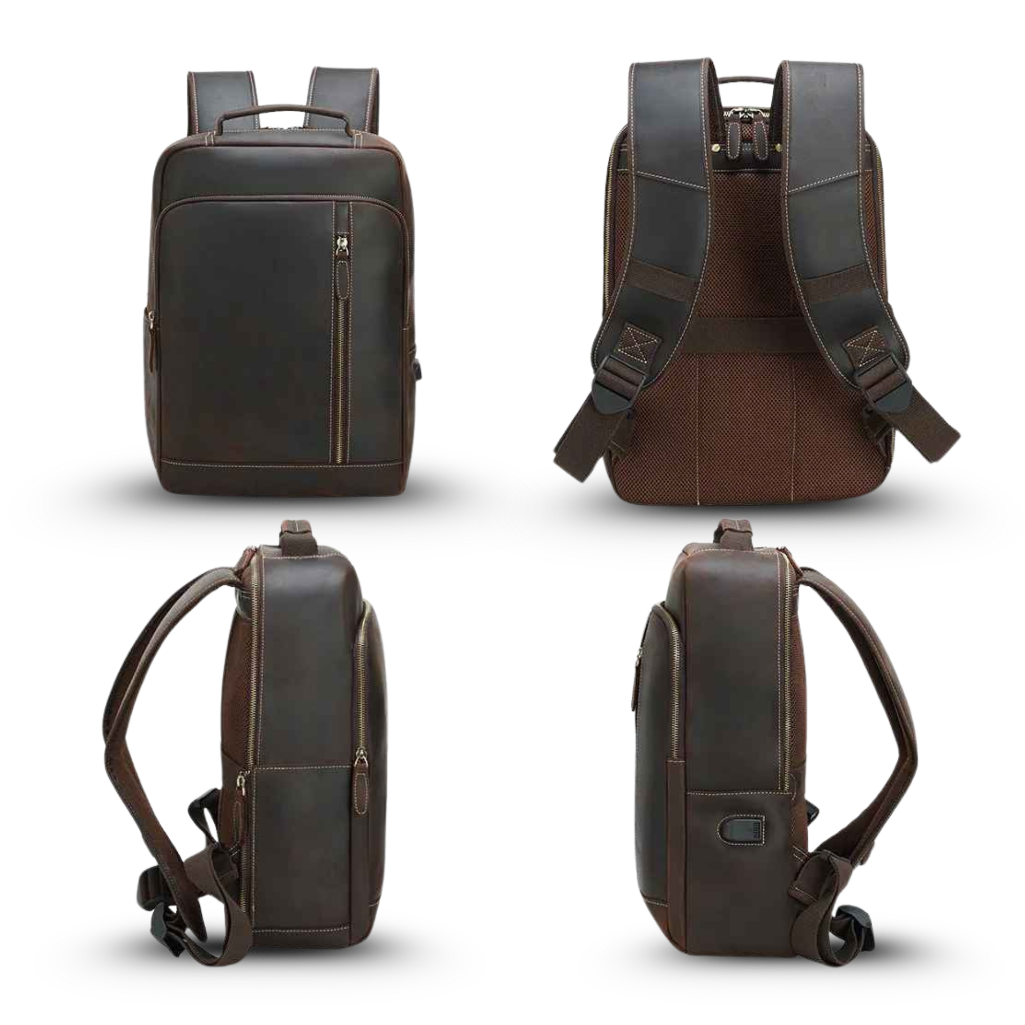 THE EMBERPATH – FULL GRAIN LEATHER BACKPACK
