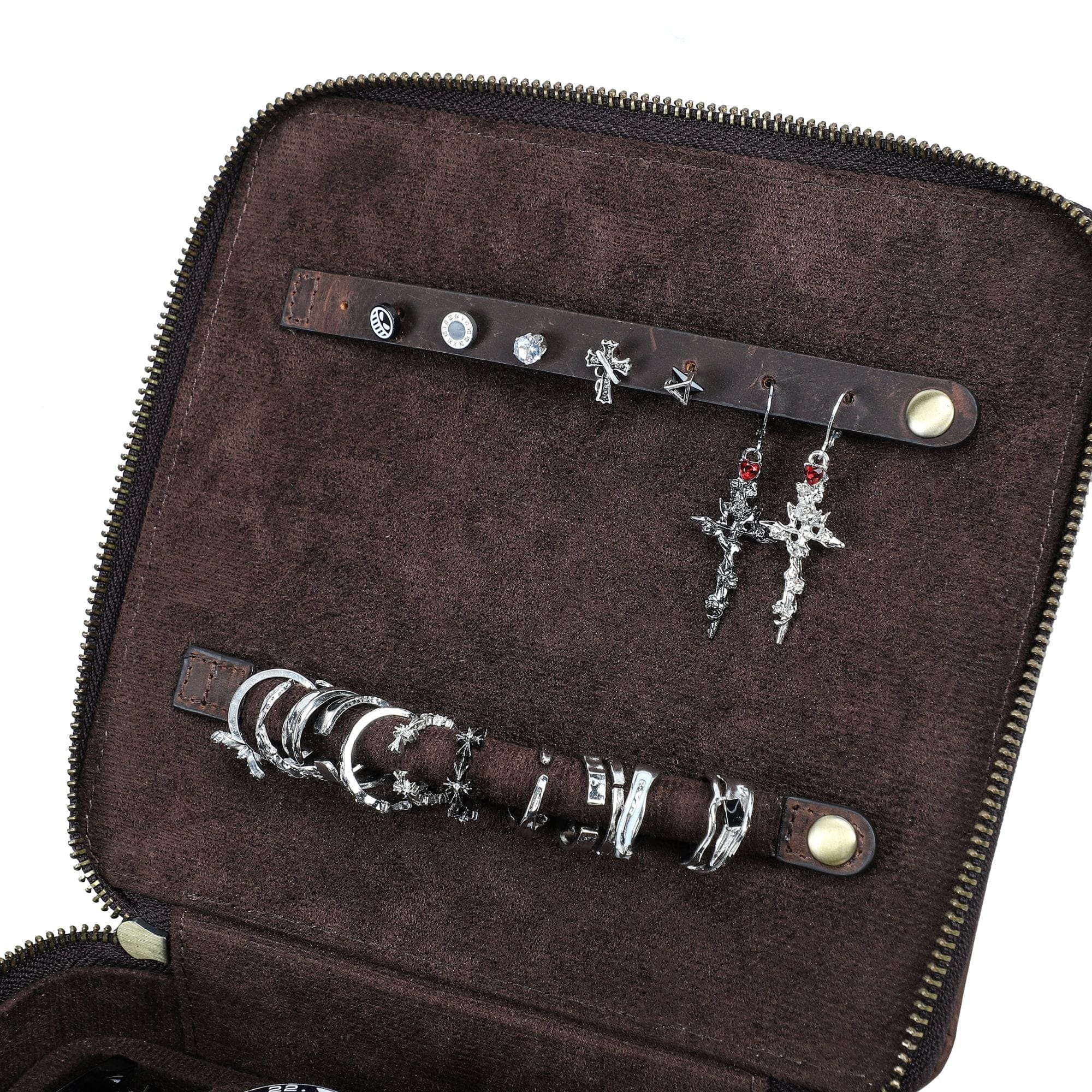 Extended Jewelry & Watch Travel Case