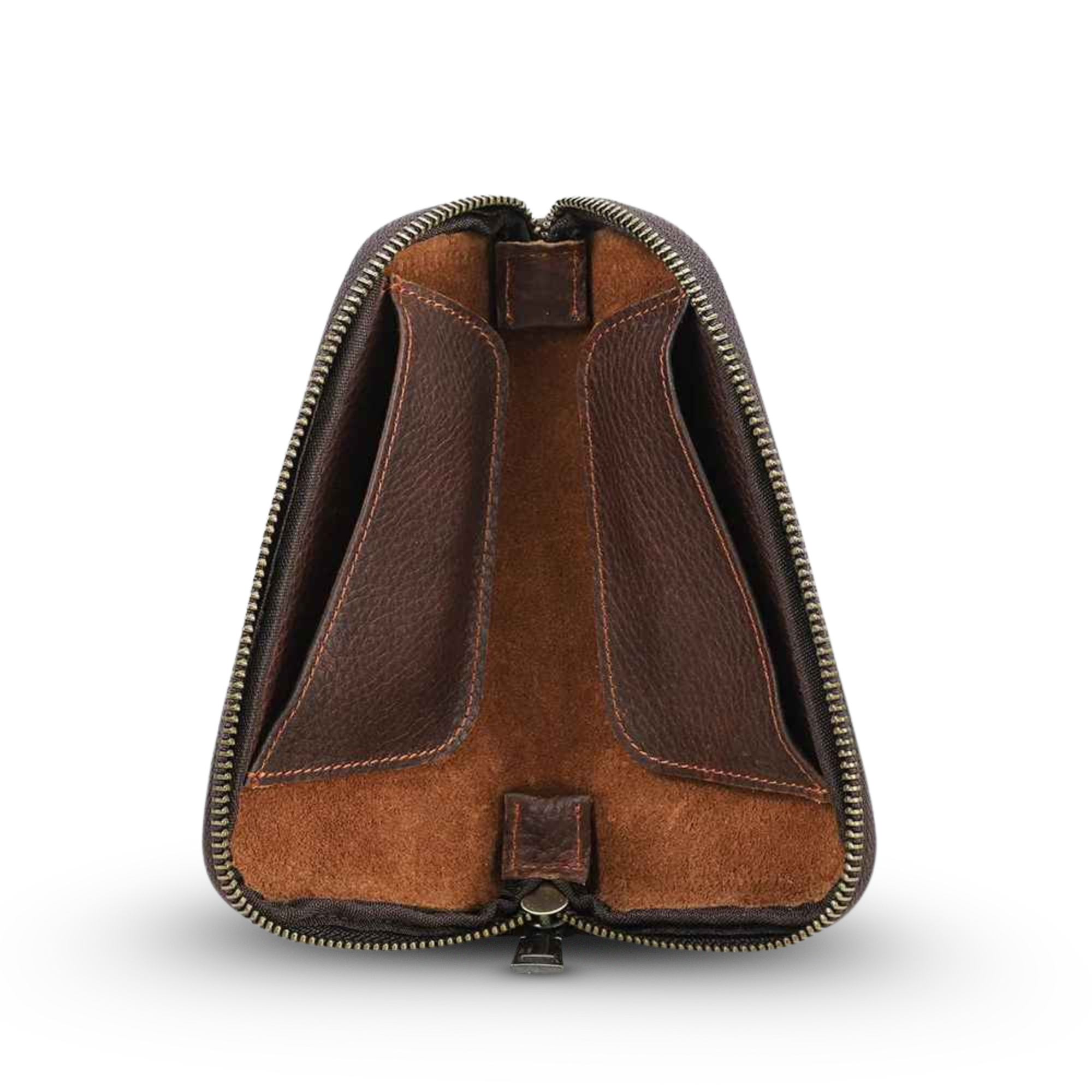 THE LEGACY - FULL GRAIN LEATHER PIPE BAG