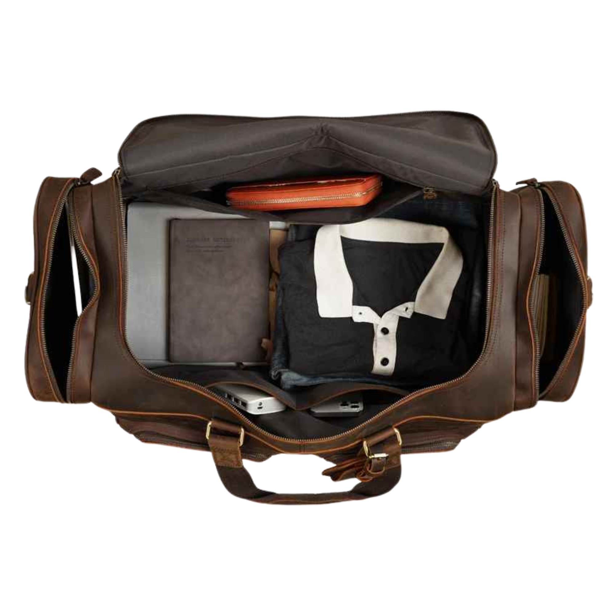THE DUNE WALKER – GENUINE LEATHER DUFFEL BAG