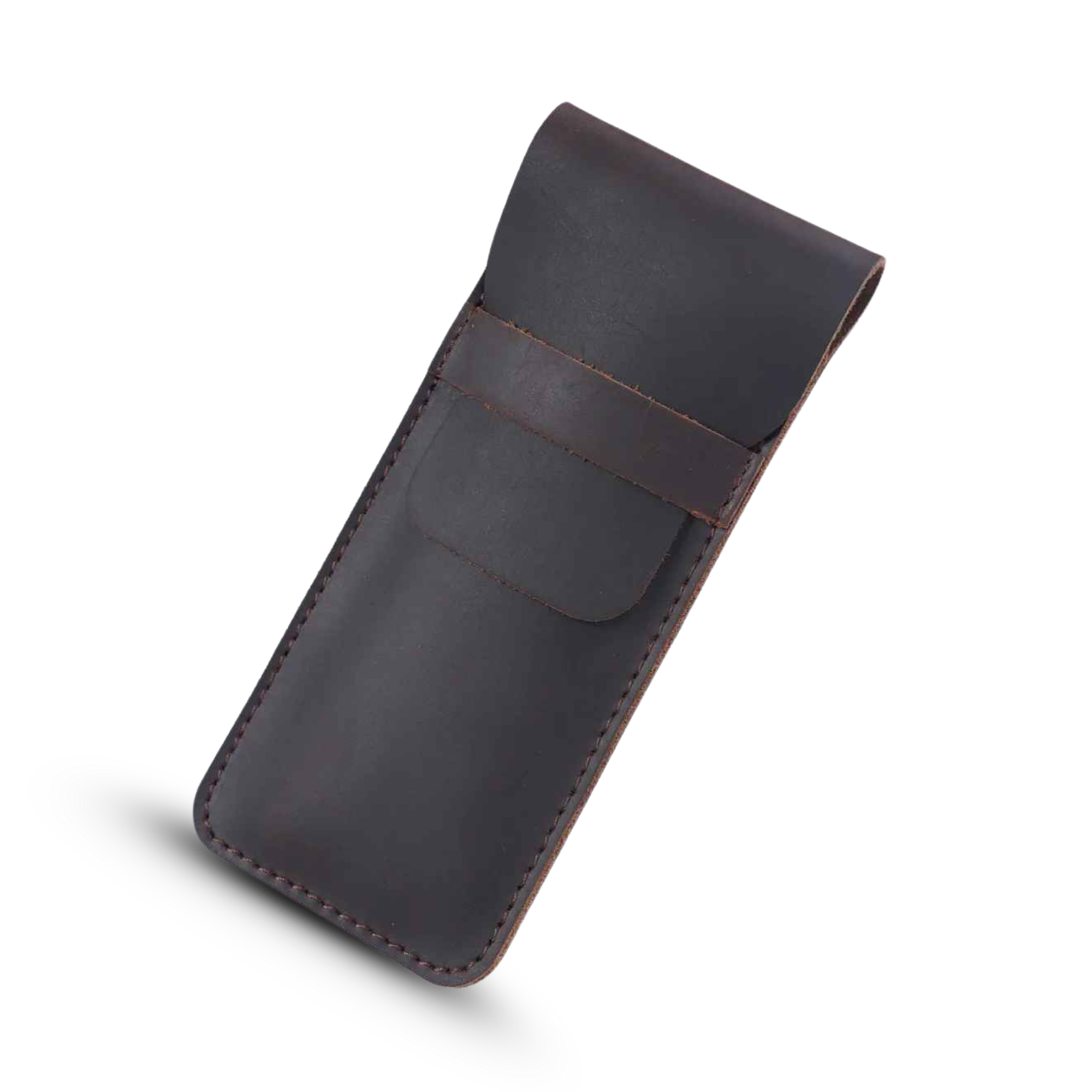 THE TIMBER – FULL GRAIN LEATHER PEN CASE