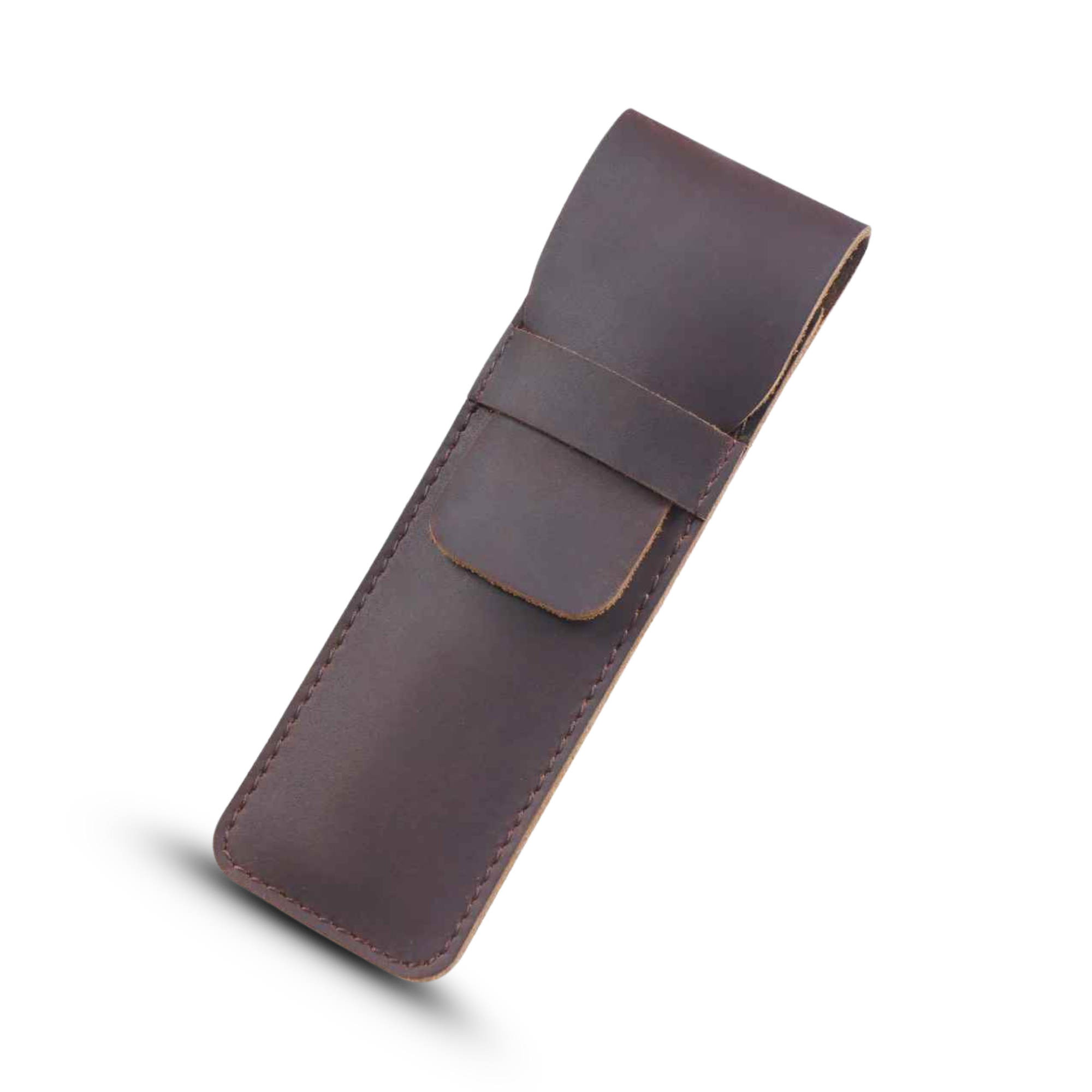 THE TIMBER – FULL GRAIN LEATHER PEN CASE