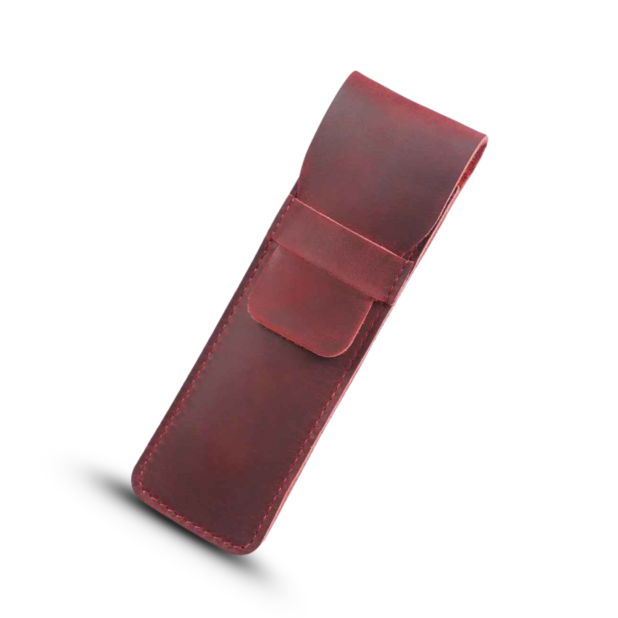 THE TIMBER – FULL GRAIN LEATHER PEN CASE