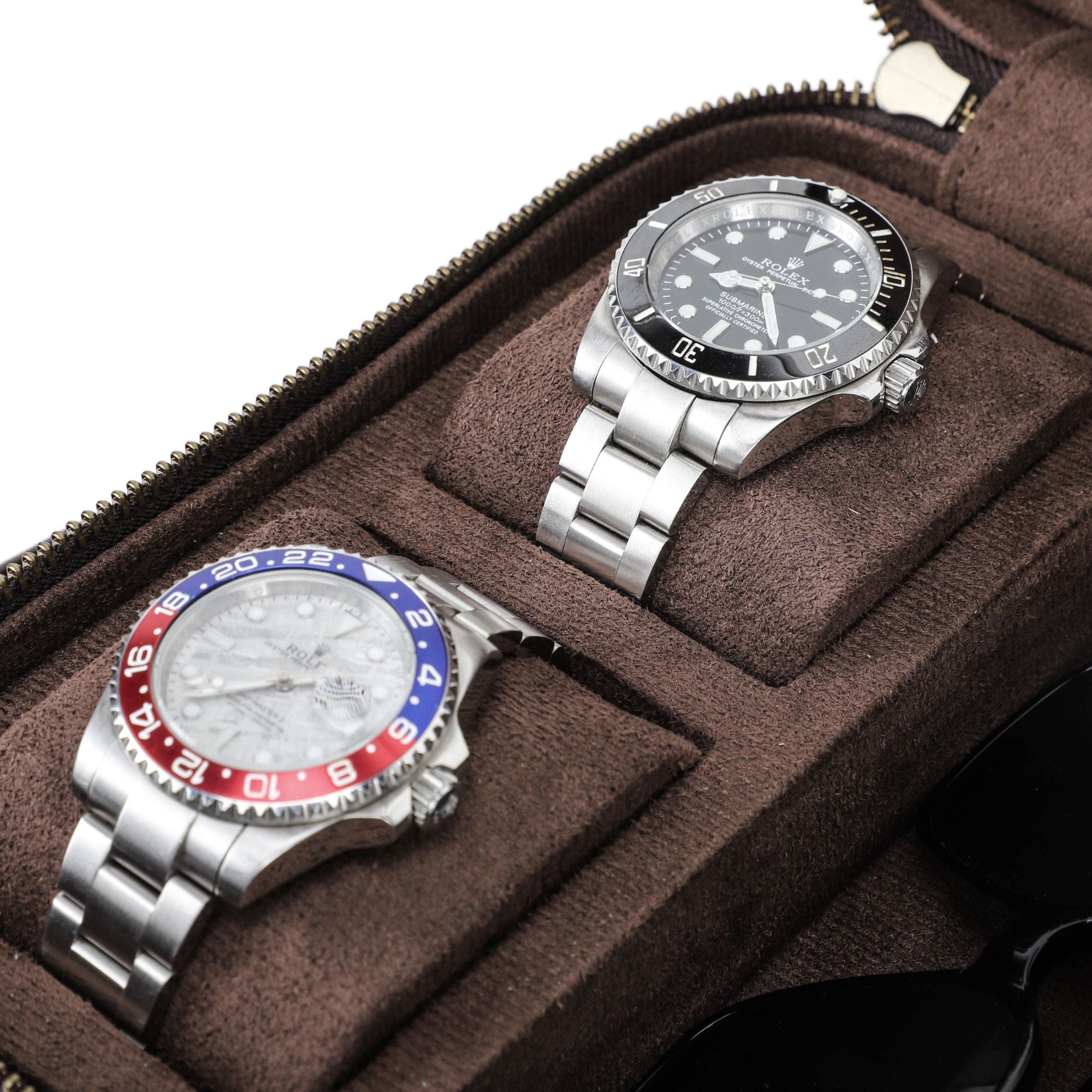 2 Watch & Sunglasses Organizer Case