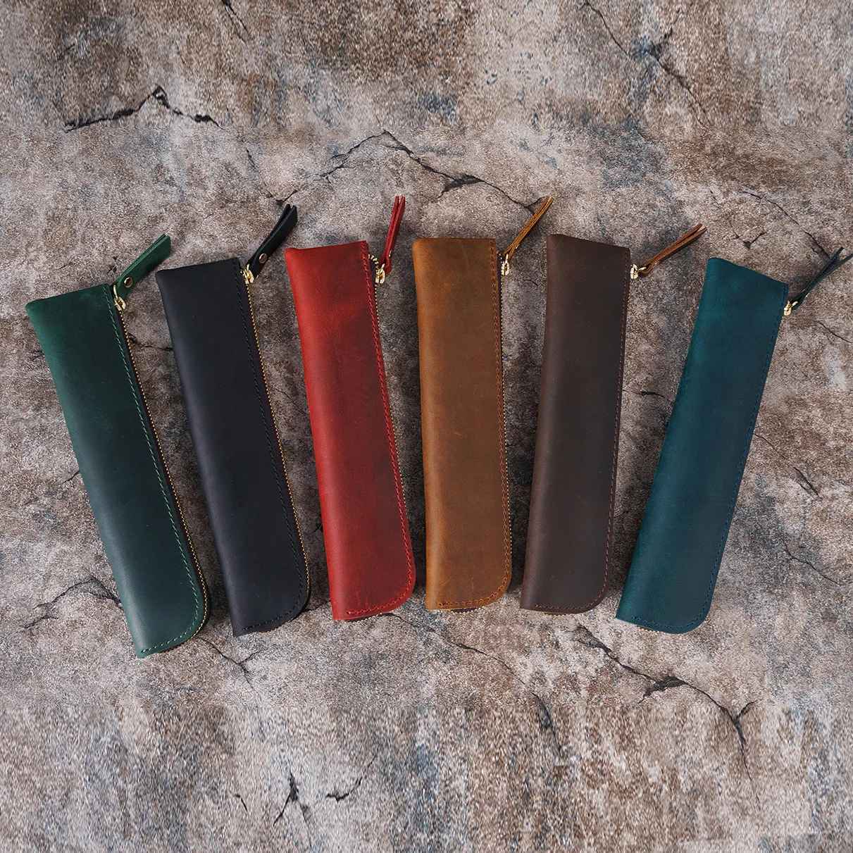 THE RAVAGER – FULL GRAIN LEATHER SINGLE PEN CASE