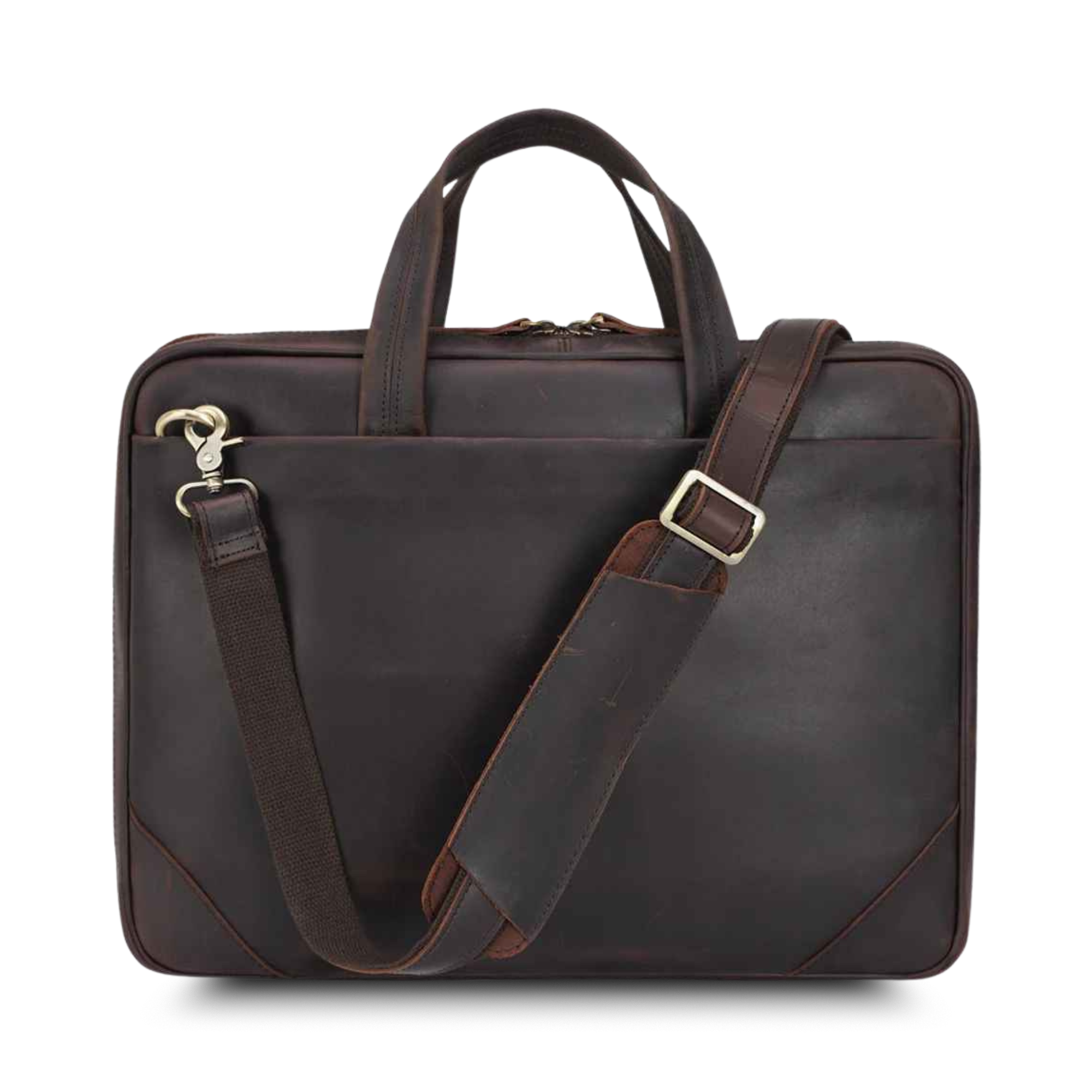 THE DEN – FULL GRAIN LEATHER BRIEFCASE
