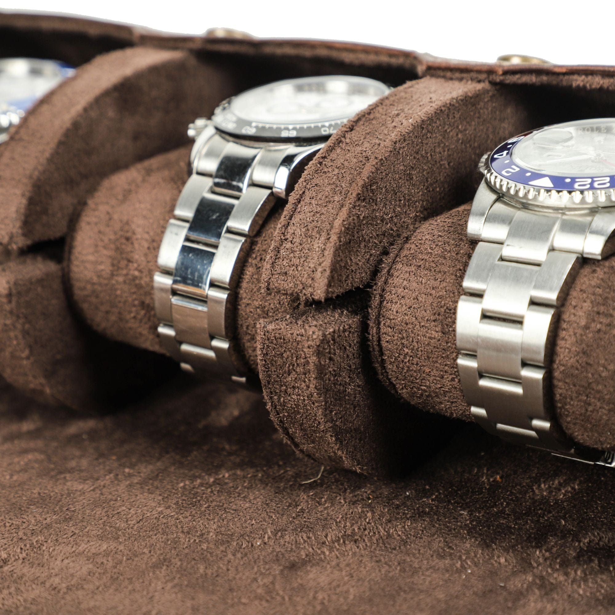 4-Slot Watch Roll Case