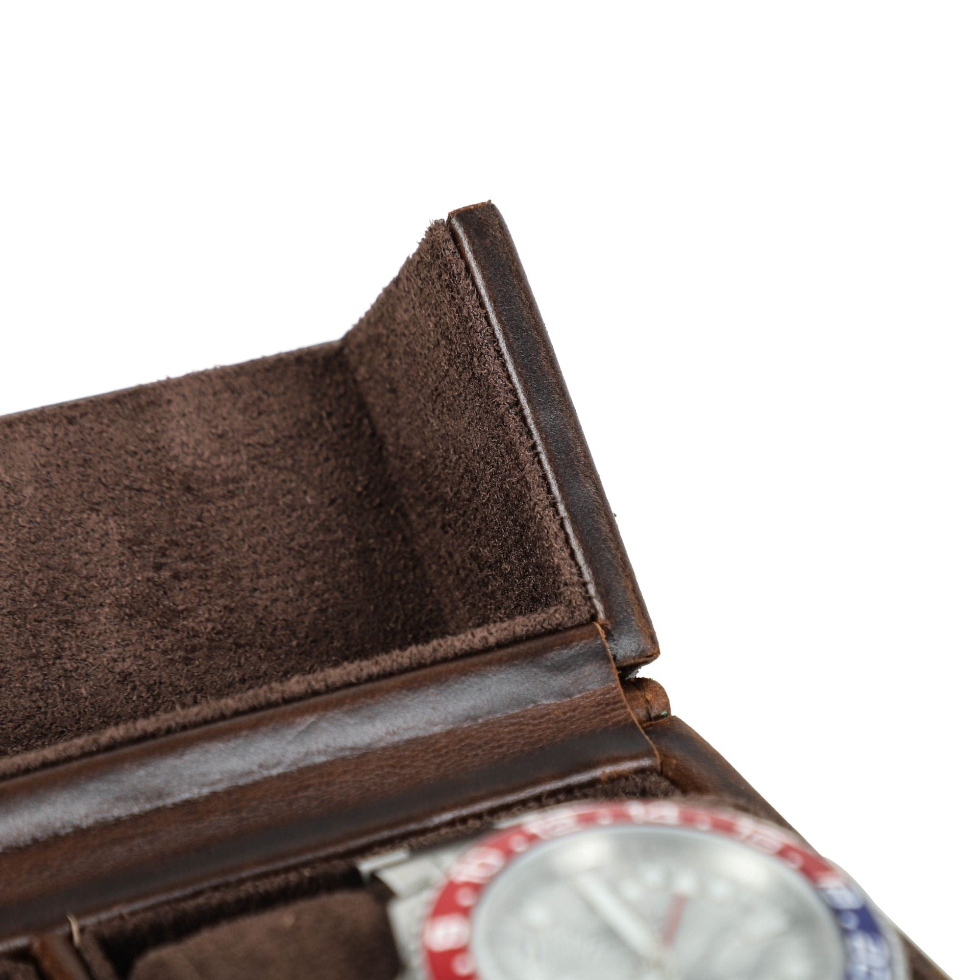 2-Slot Dual Access Watch Case