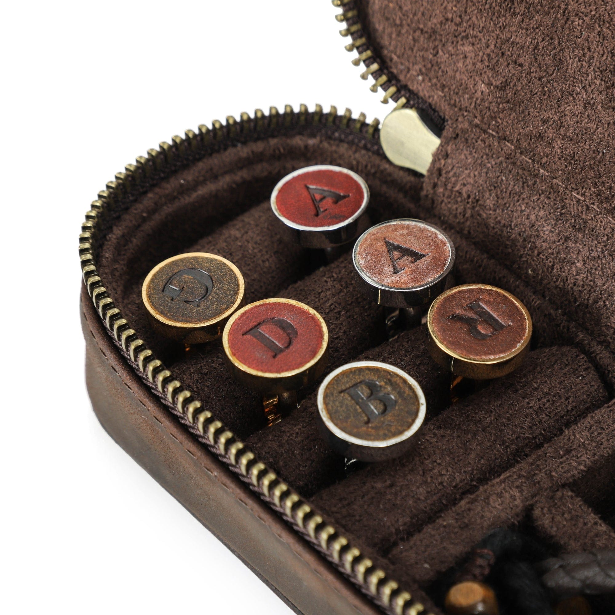 Slim Jewelry Travel Case - Cufflinks & Bracelets Organisers