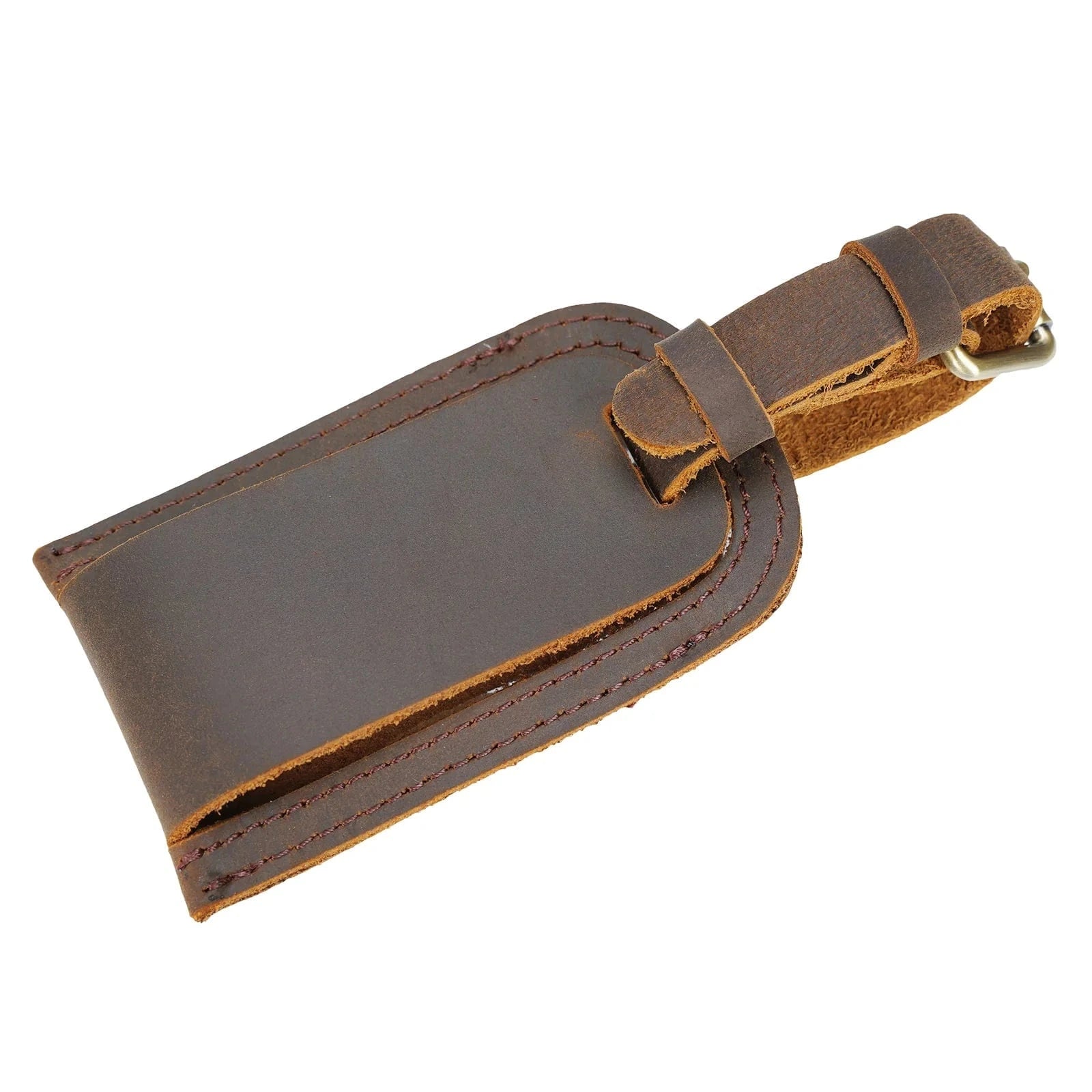 Grainmark 23"/26" Leather Duffel Weekender Travel Bag For Men With Full Grain Cowhide Leather 42L/56L