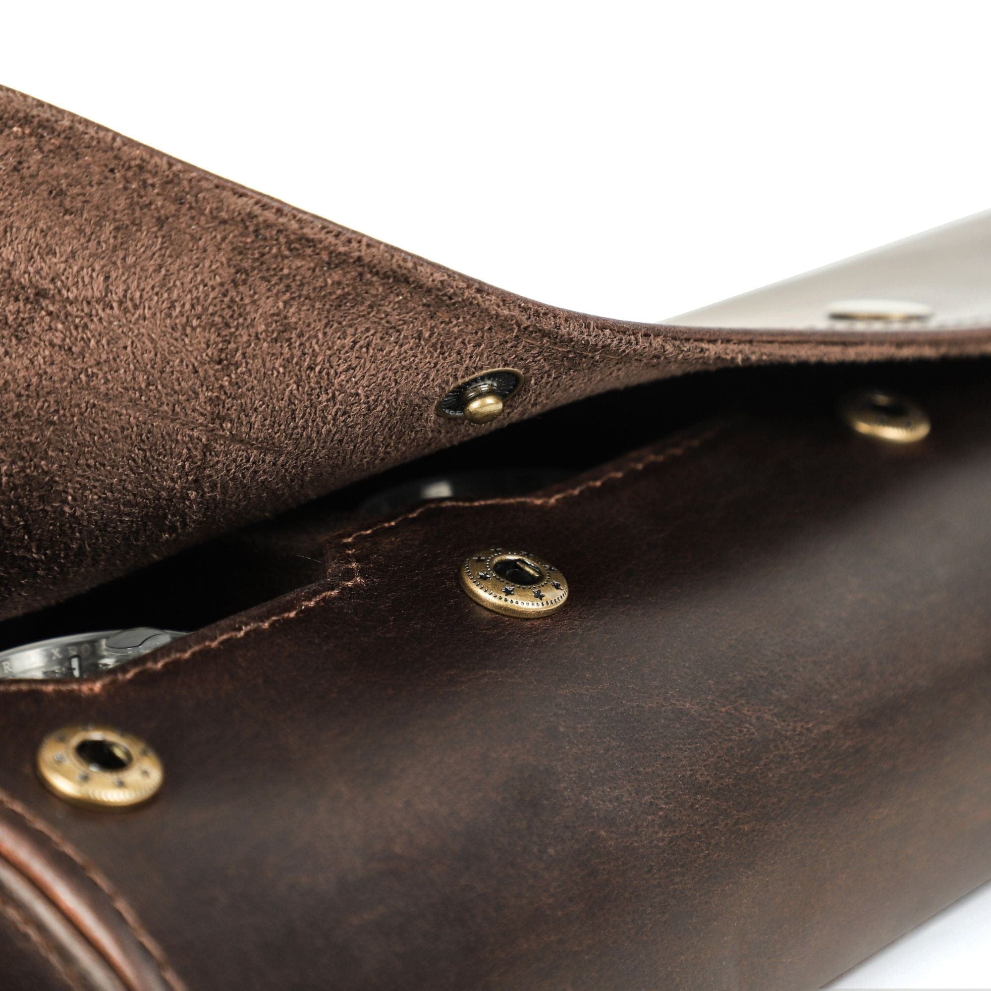 4-Slot Watch Roll Case