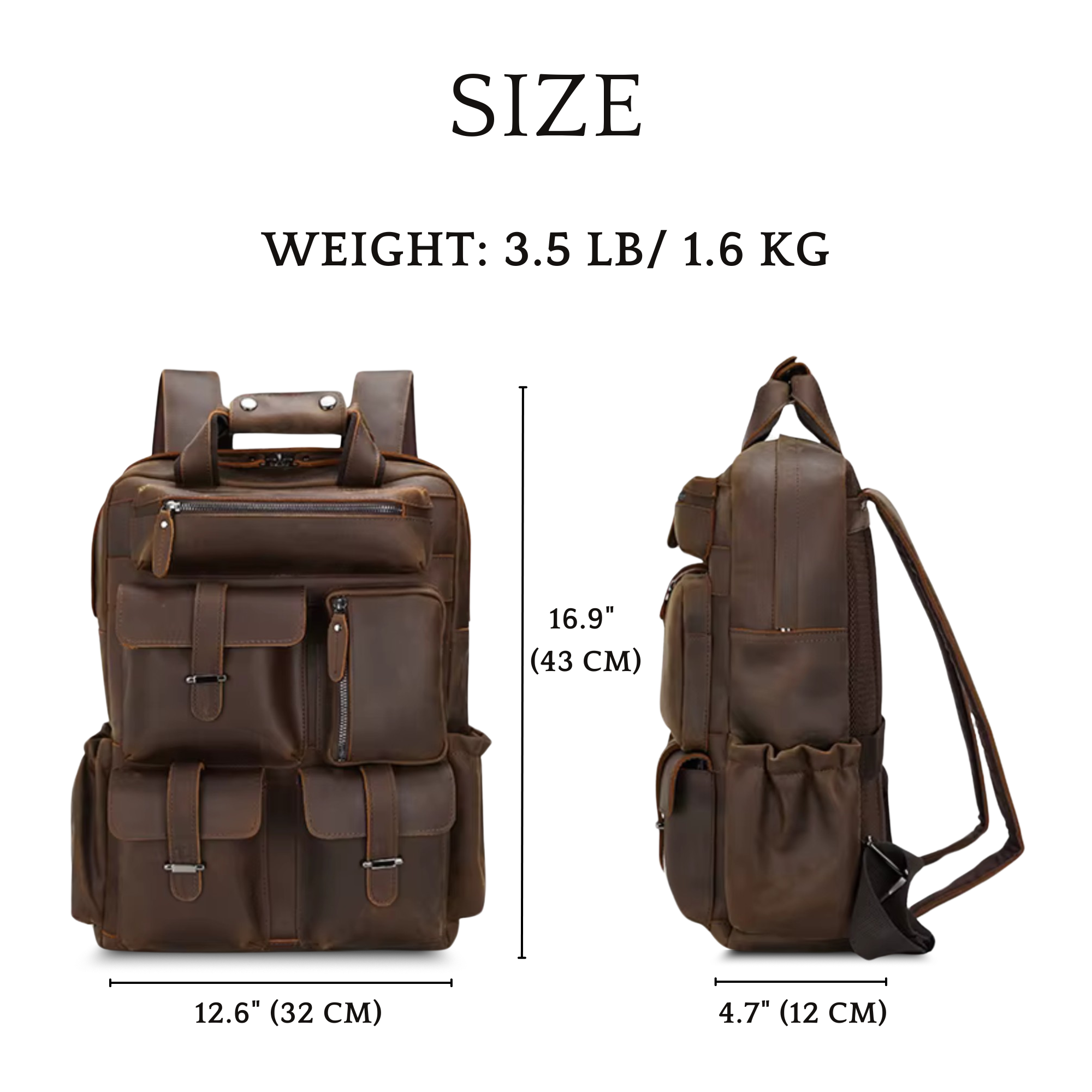 THE OAKPATH – GENUINE LEATHER BACKPACK