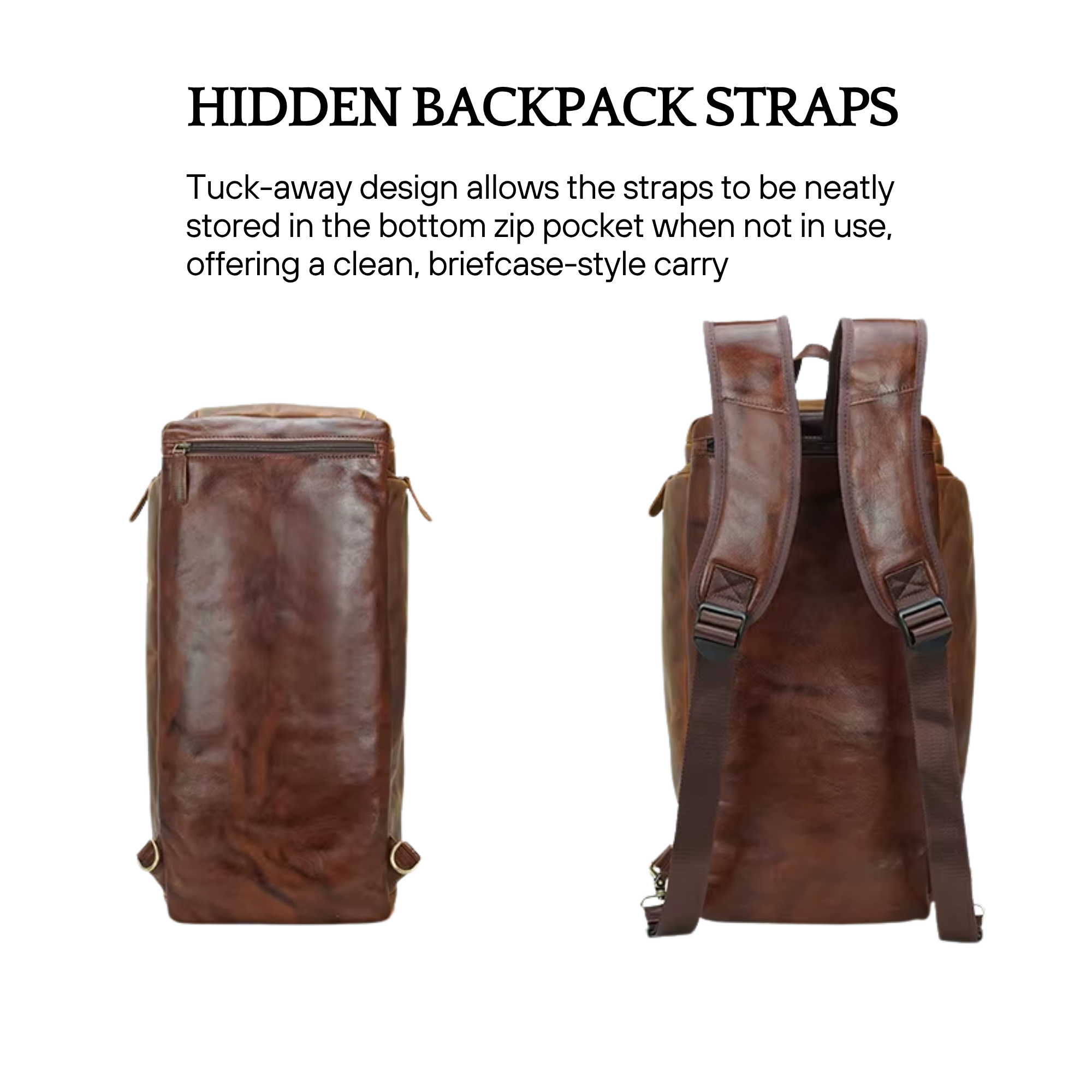 THE SCRIVENER - GENUINE LEATHER DUFFEL BUG