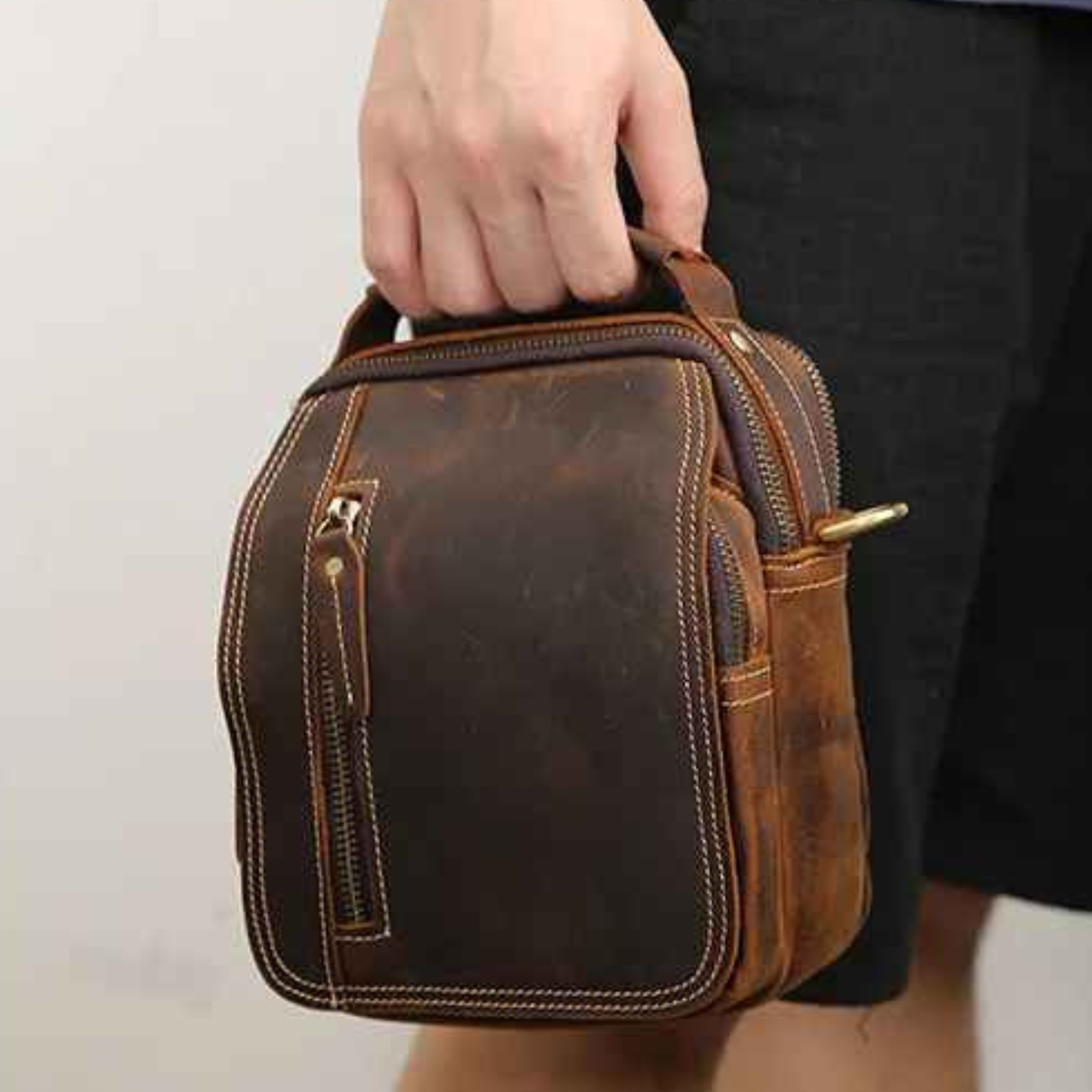 THE CANYON – GENUINE LEATHER CROSSBODY BAG