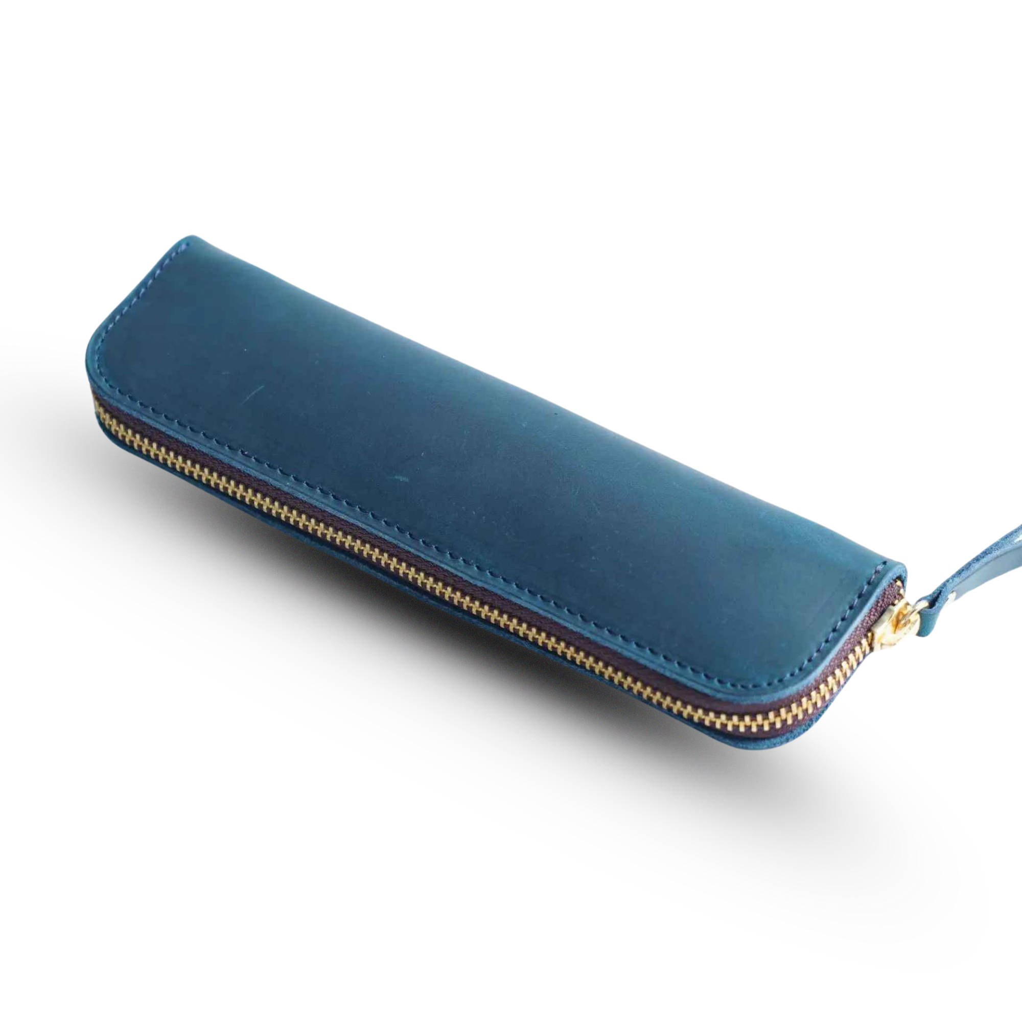 THE FJORD – FULL GRAIN LEATHER ZIPPER PEN CASE