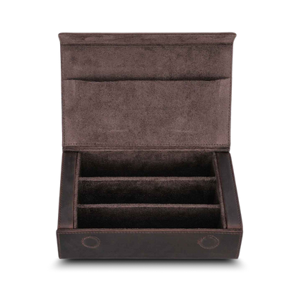 THE DUSTY ROAD – 3-SLOT FULL GRAIN LEATHER LEATHER BAG
