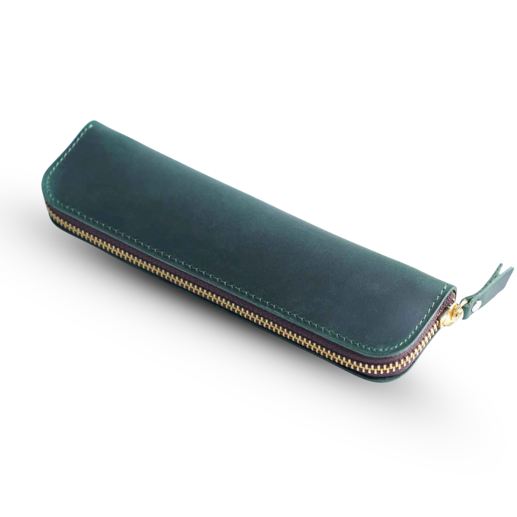 THE FJORD – FULL GRAIN LEATHER ZIPPER PEN CASE