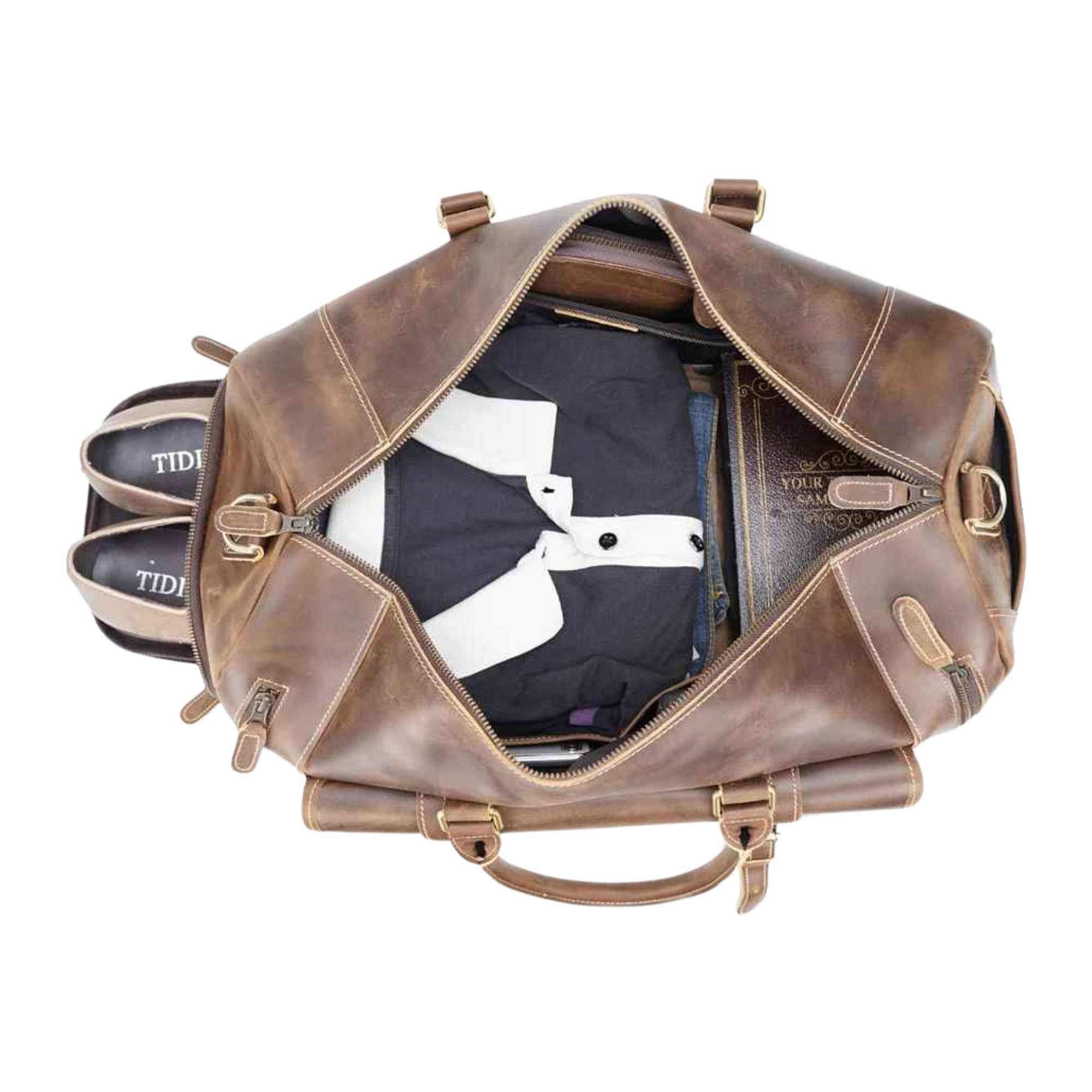 THE FERNWOOD – FULL GRAIN LEATHER DUFFEL BAG