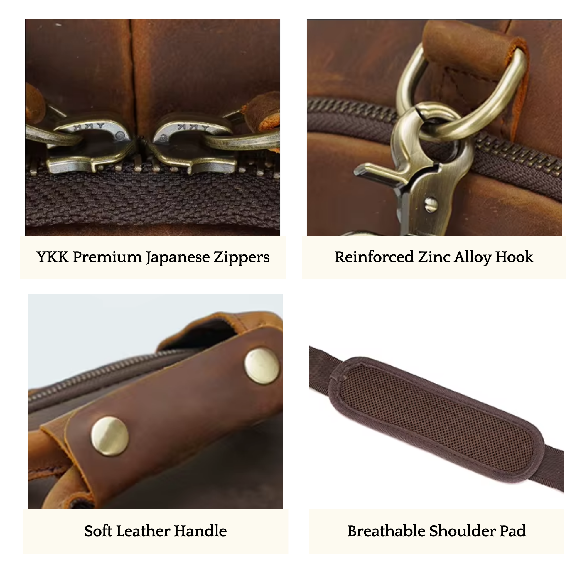 THE SCRIVENER - GENUINE LEATHER DUFFEL BUG