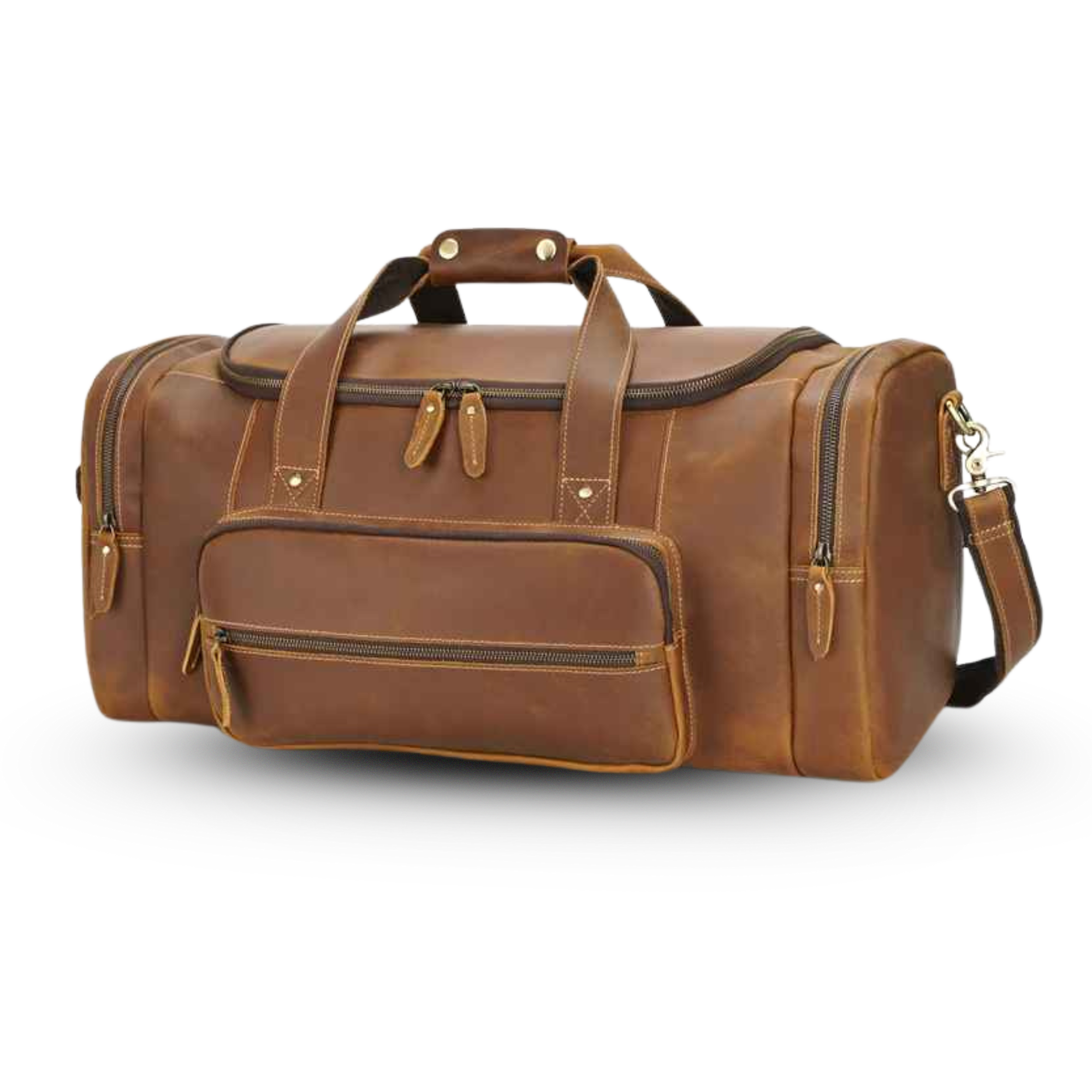 The Wanderer – Full Grain Leather Duffel Bag